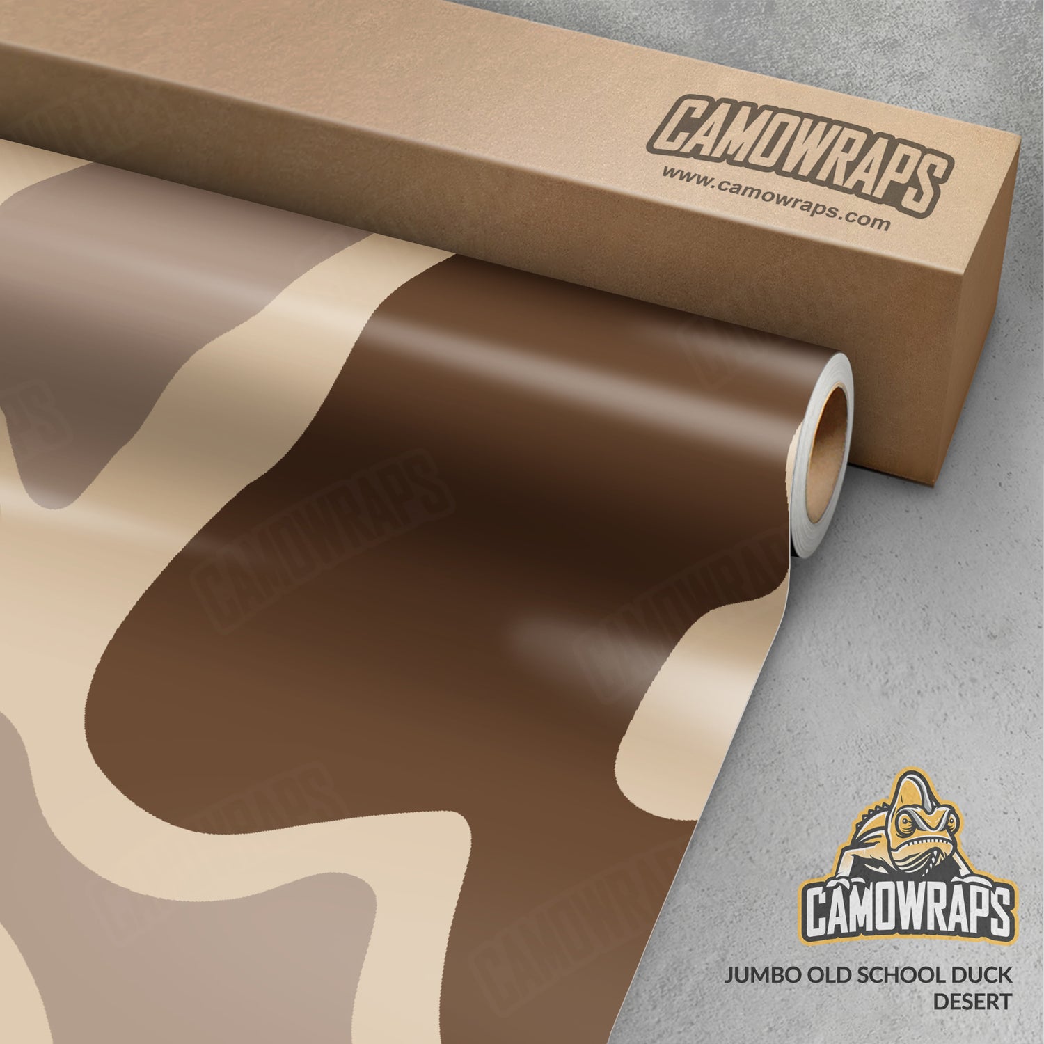 Old School Duck Desert Gun Skin Vinyl Wrap