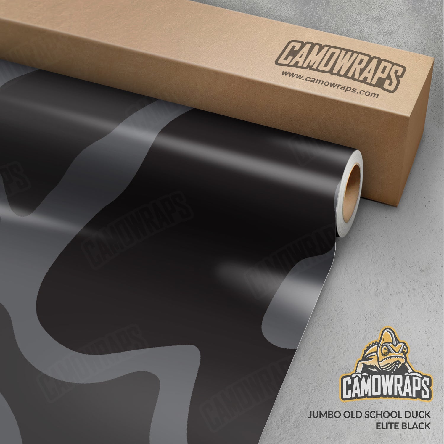 Old School Duck Elite Black Gun Skin Vinyl Wrap