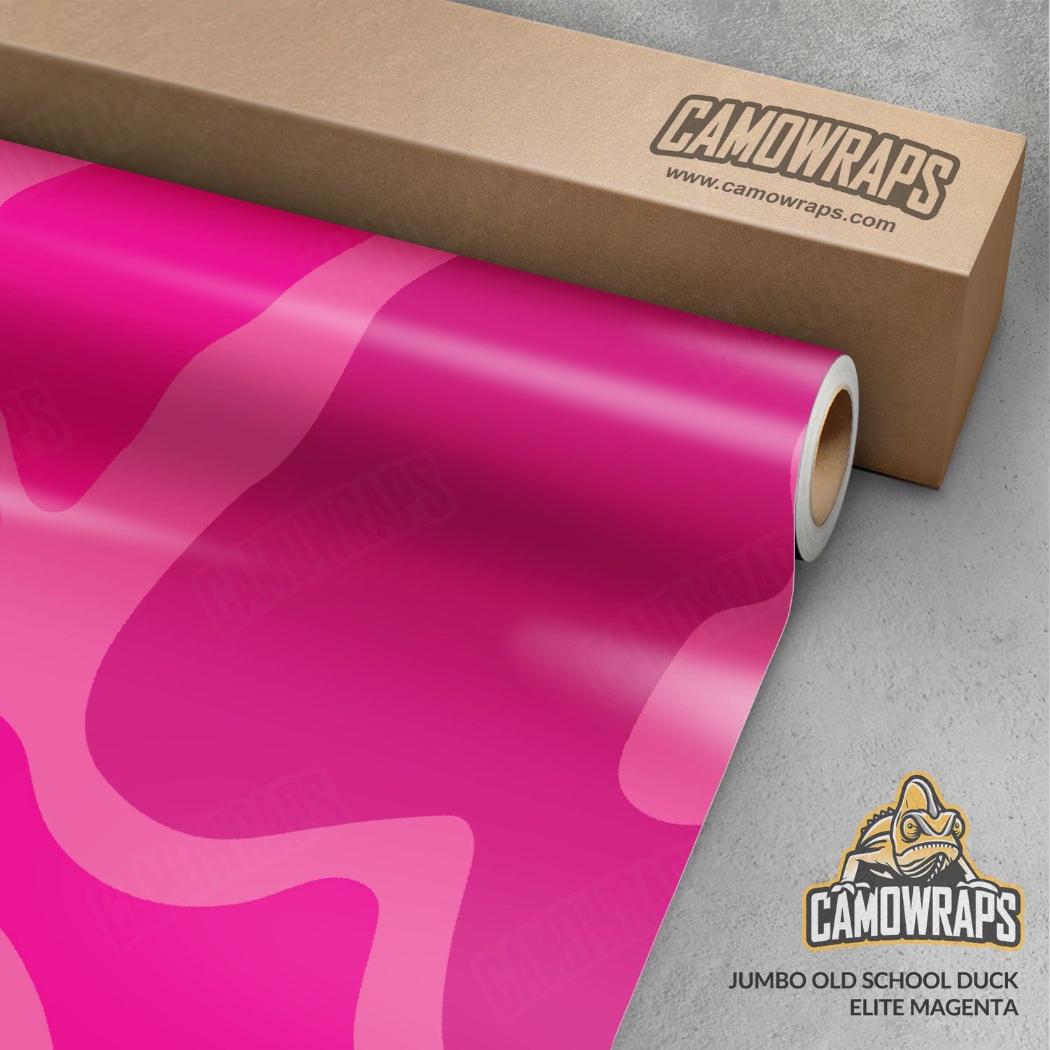 Old School Duck Elite Magenta Gun Skin Vinyl Wrap