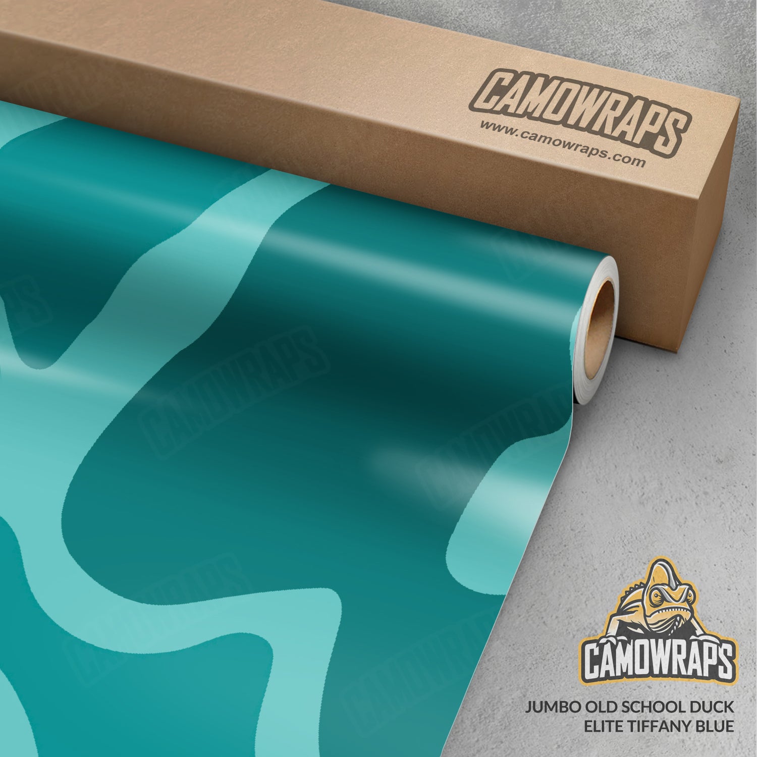 Old School Duck Elite Tiffany Blue Gun Skin Vinyl Wrap
