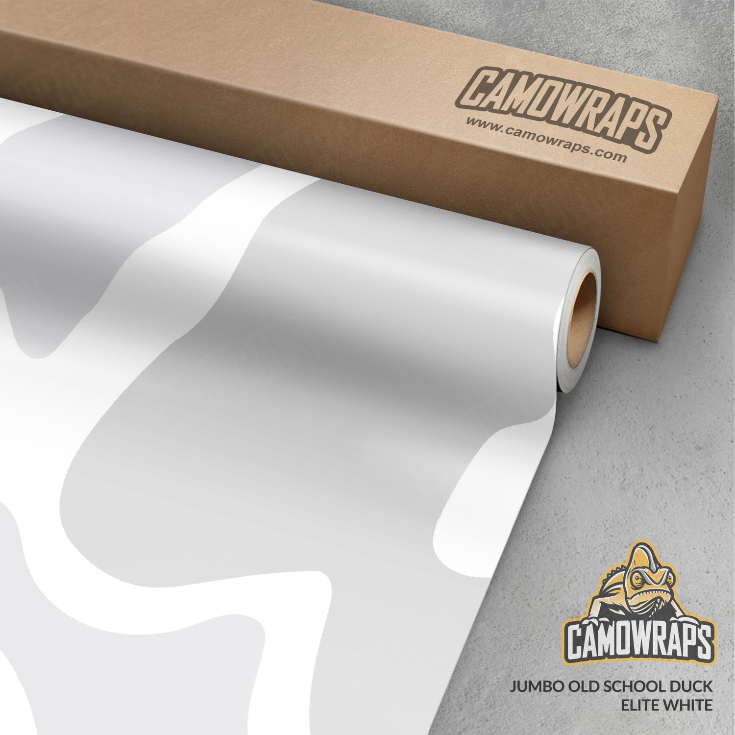 Old School Duck Elite White Gun Skin Vinyl Wrap