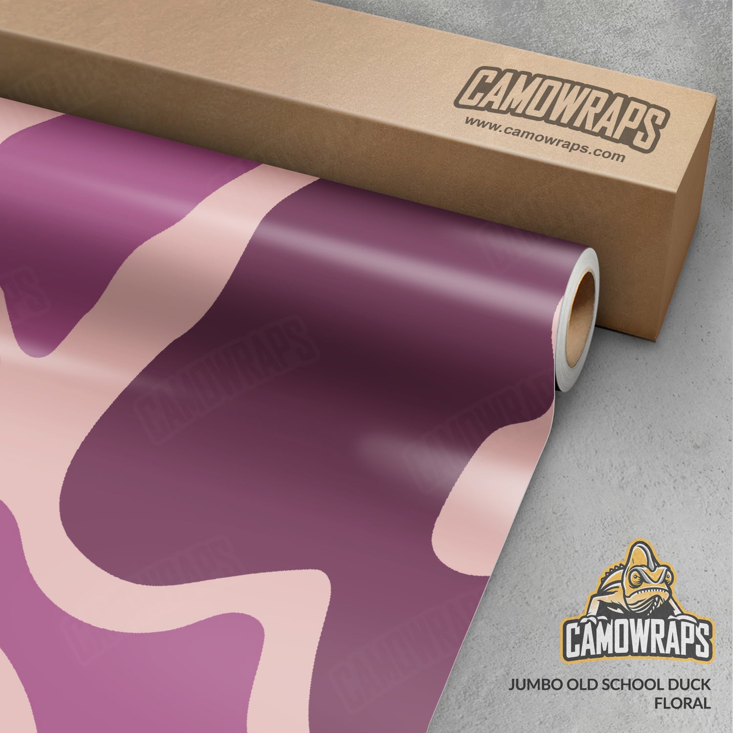 Old School Duck Floral Gun Skin Vinyl Wrap