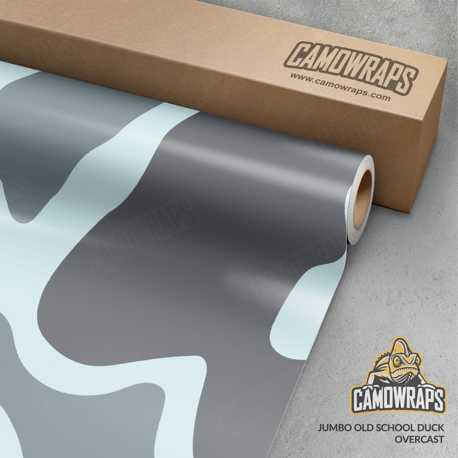 Old School Duck Overcast Gun Skin Vinyl Wrap