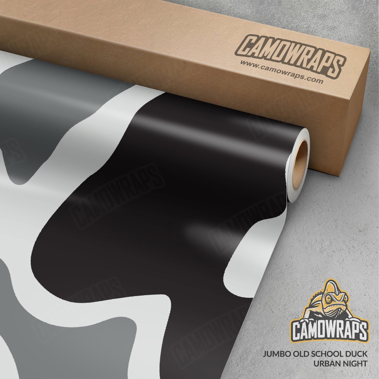 Old School Duck Urban Night Gun Skin Vinyl Wrap