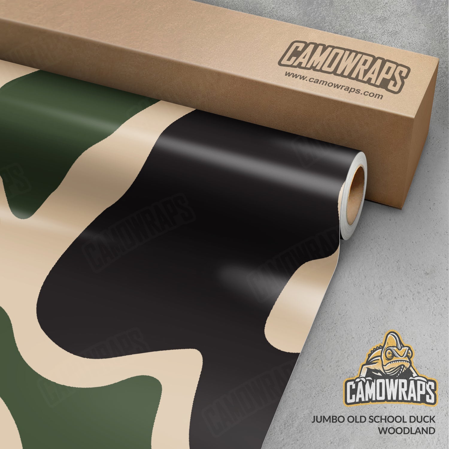 Old School Duck Woodland Gun Skin Vinyl Wrap