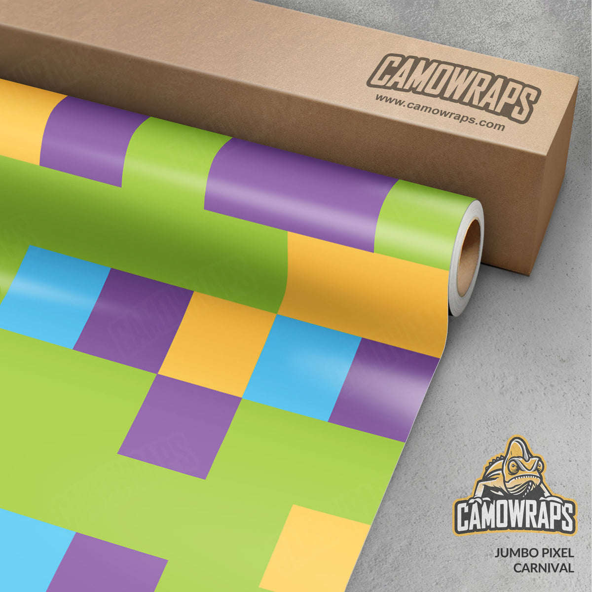 Pixel Carnival Gun Skin Vinyl Wrap