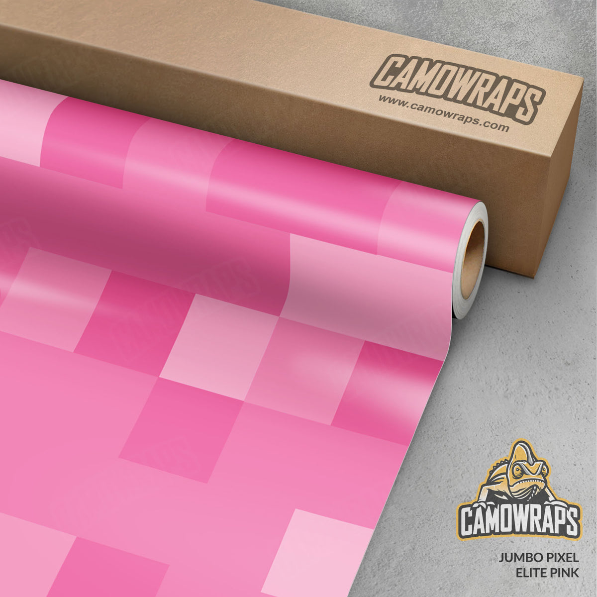 Pixel Elite Pink Gun Skin Vinyl Wrap