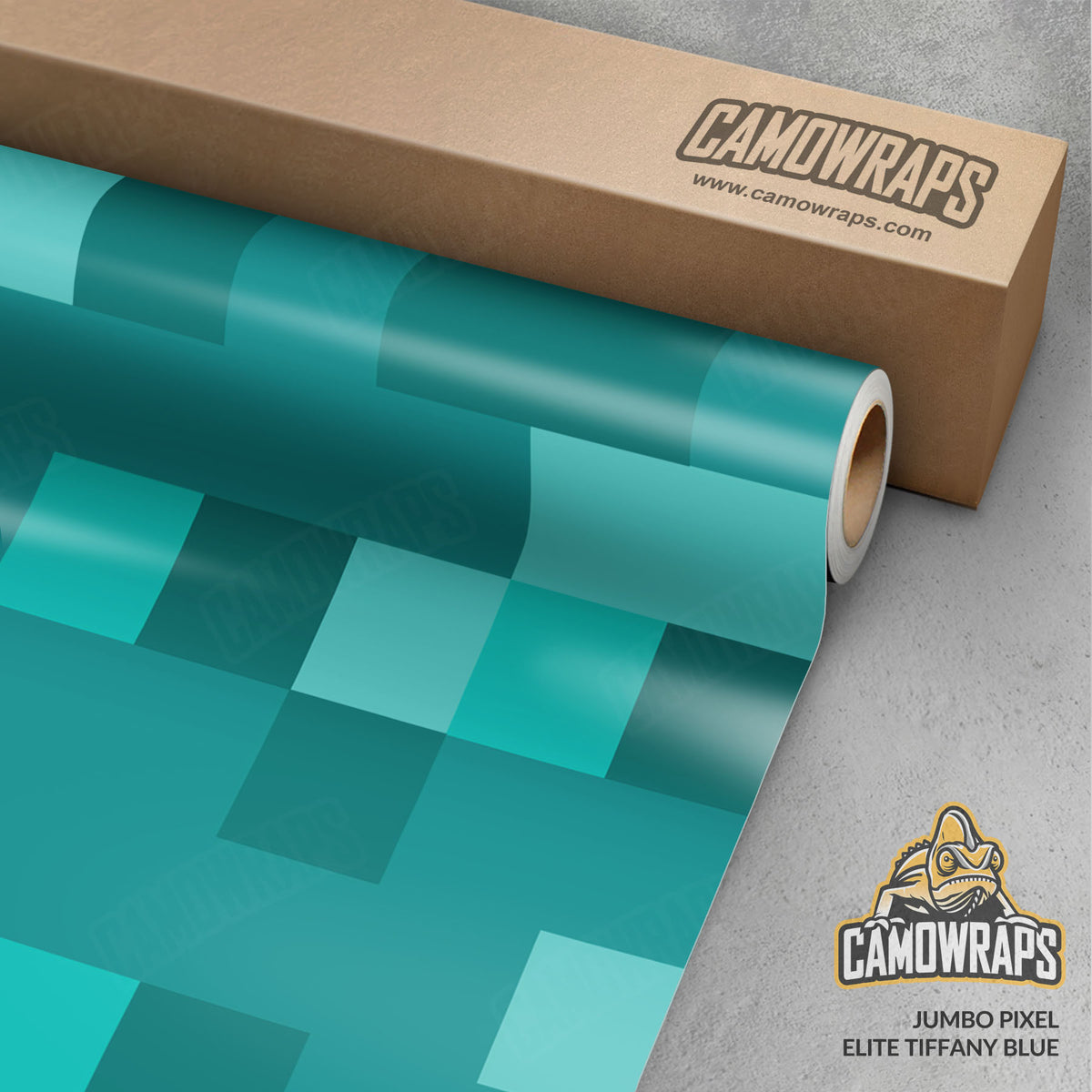 Pixel Elite Tiffany Blue Gun Skin Vinyl Wrap