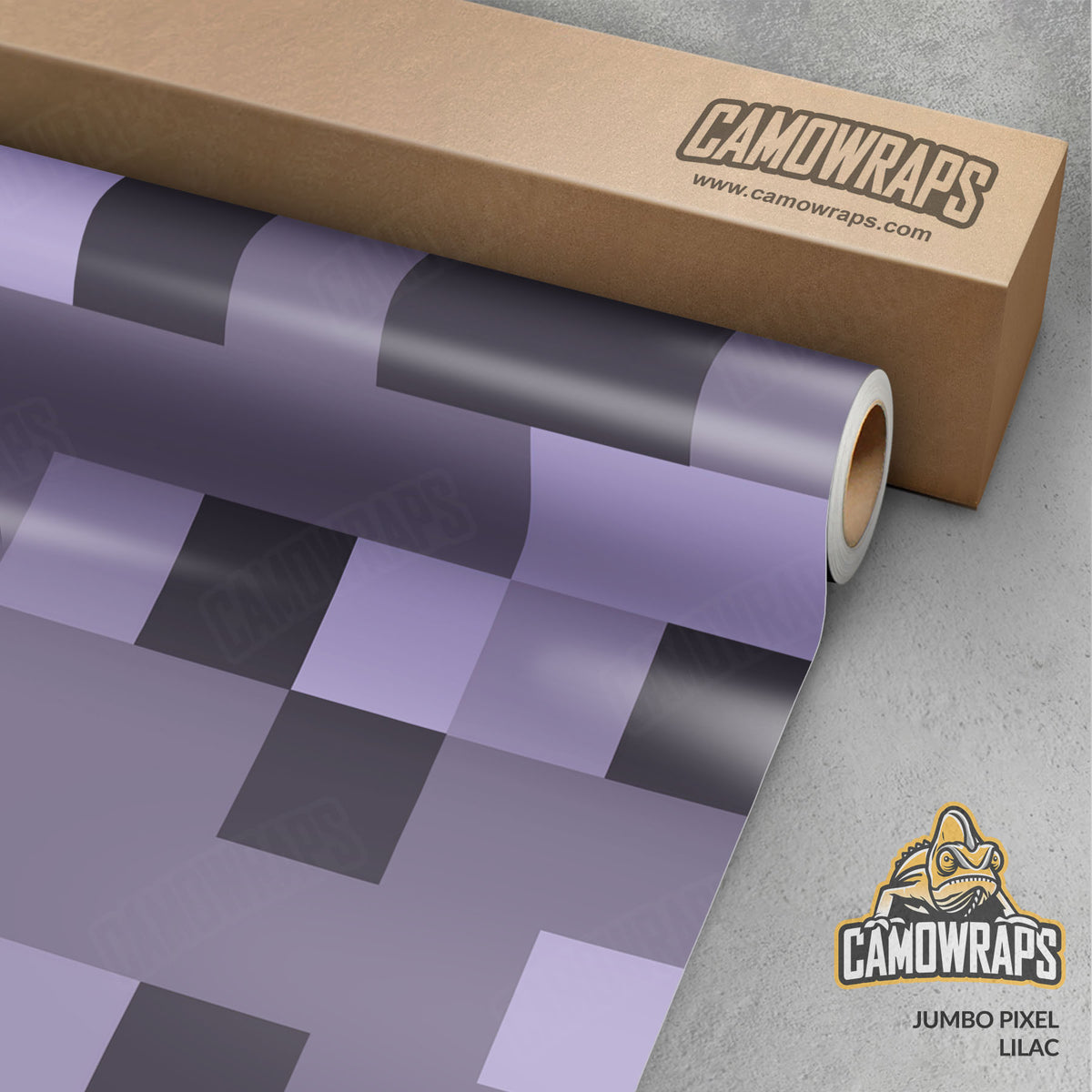 Pixel Lilac Gun Skin Vinyl Wrap