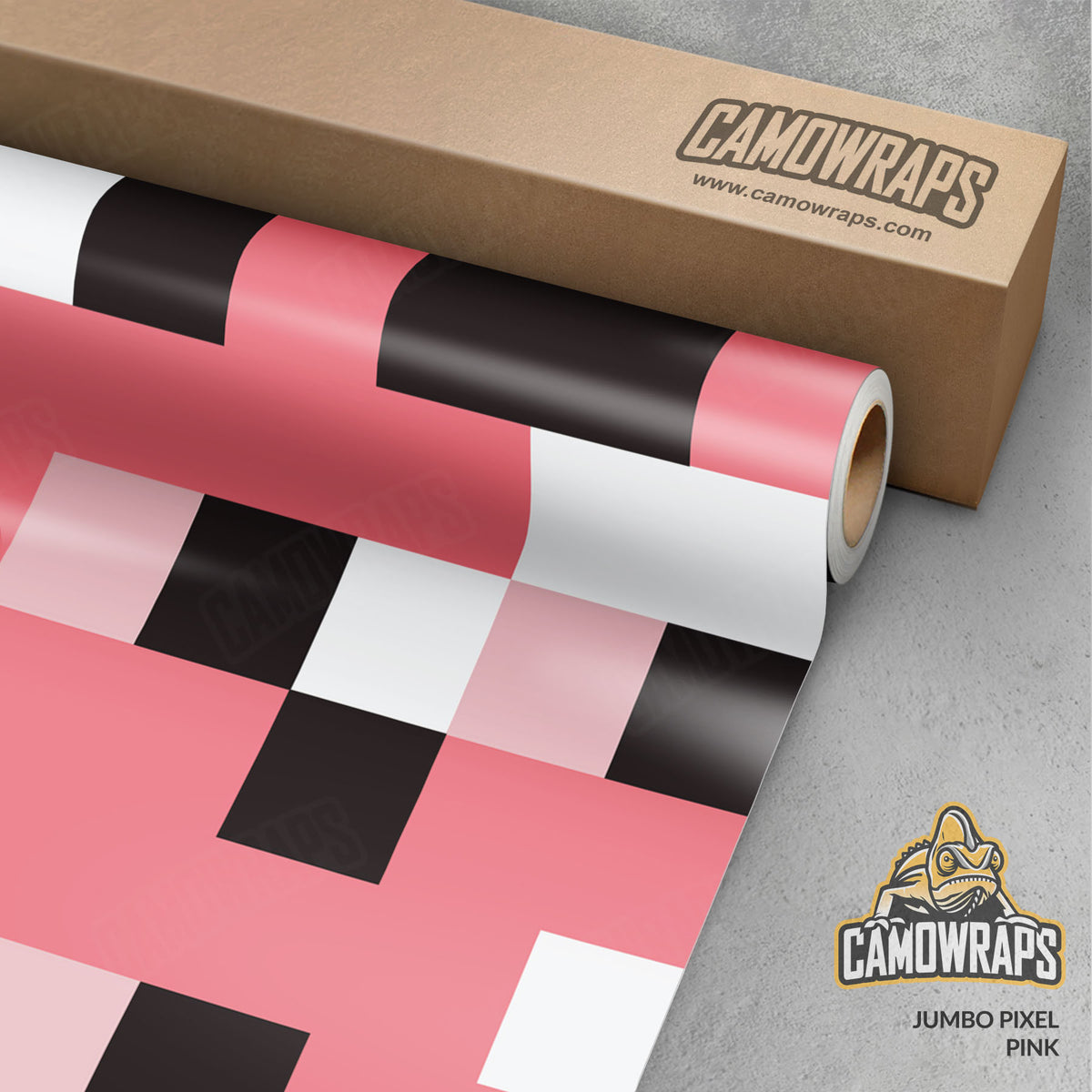 Pixel Pink Gun Skin Vinyl Wrap