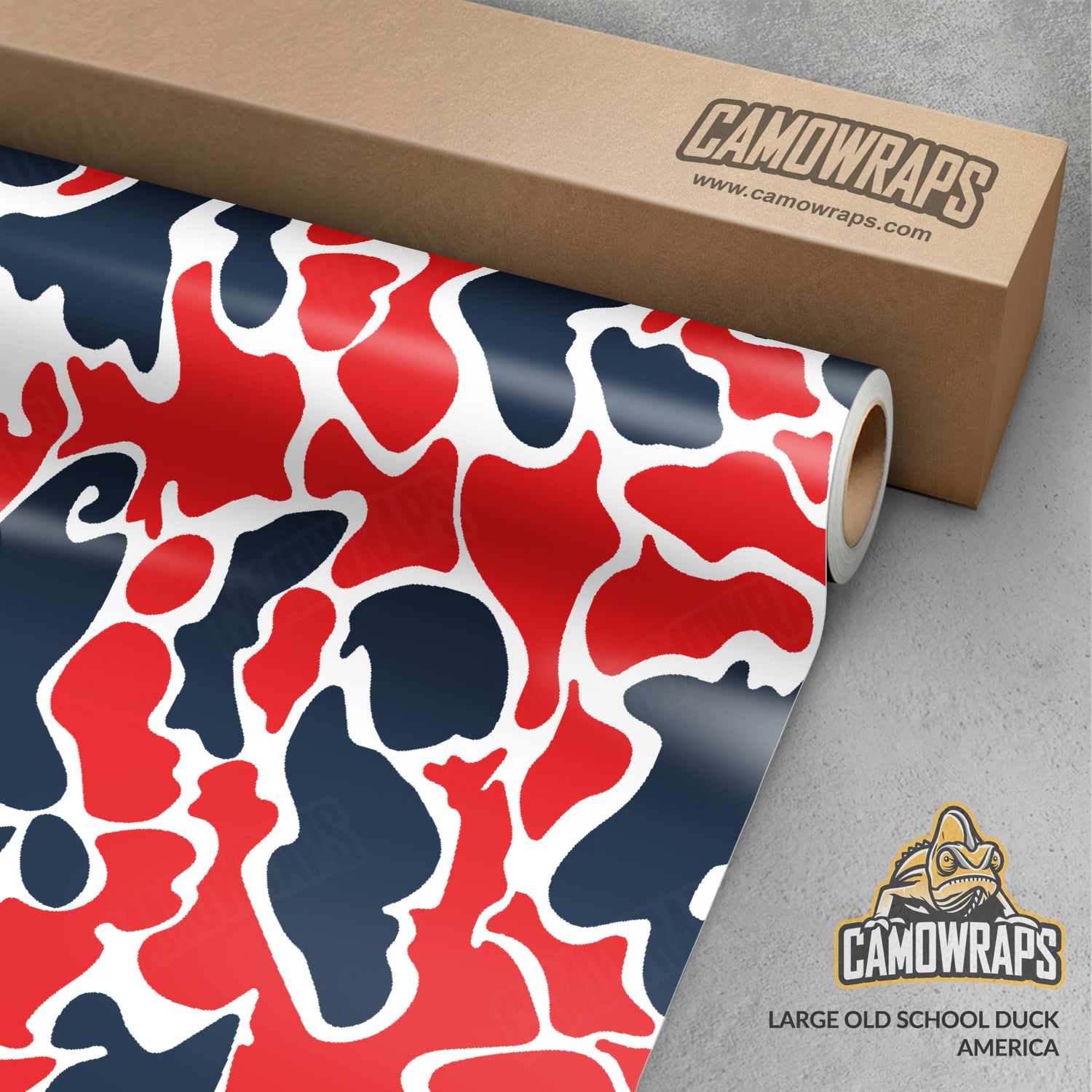 Old School Duck America Gun Skin Vinyl Wrap