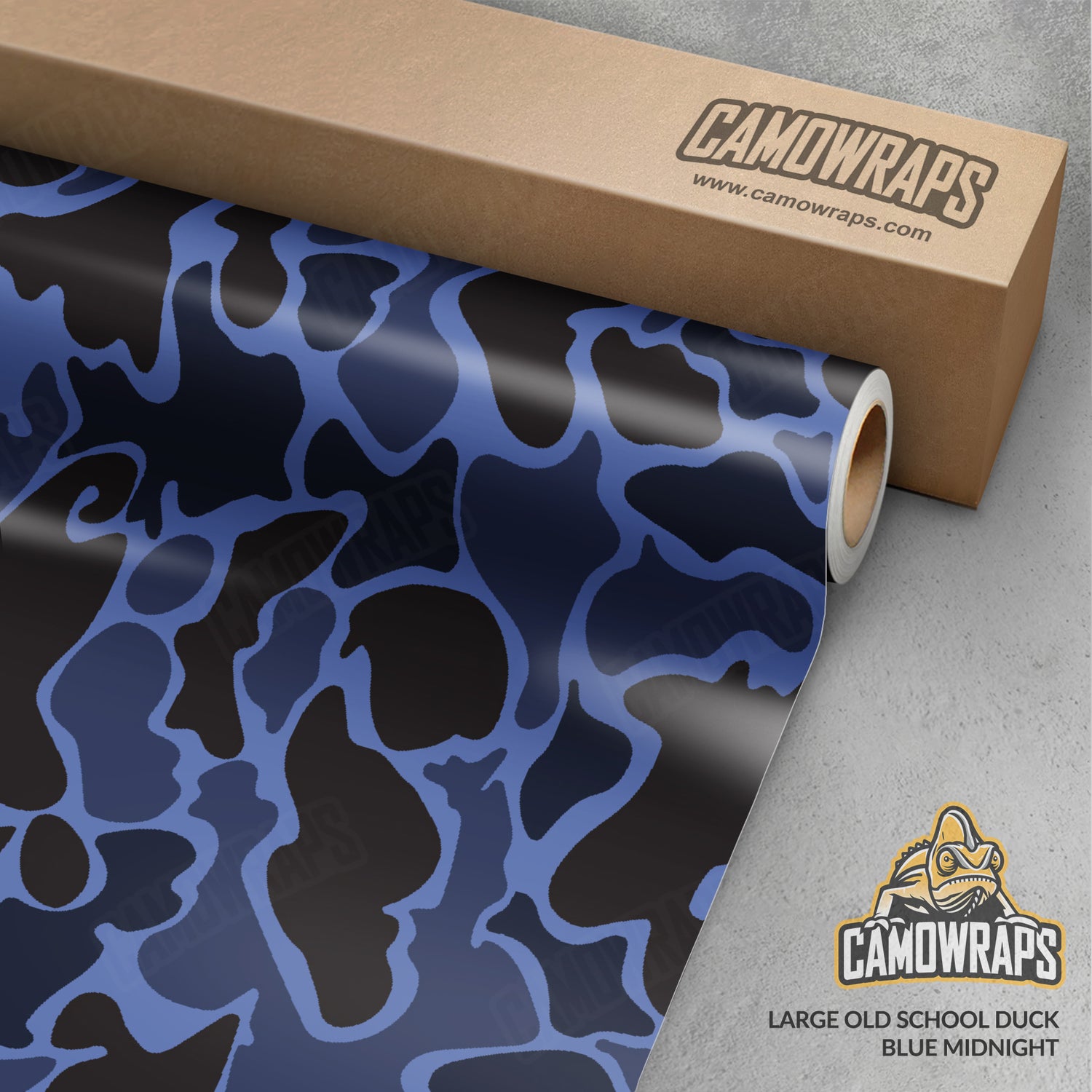 Old School Duck Blue Midnight Gun Skin Vinyl Wrap