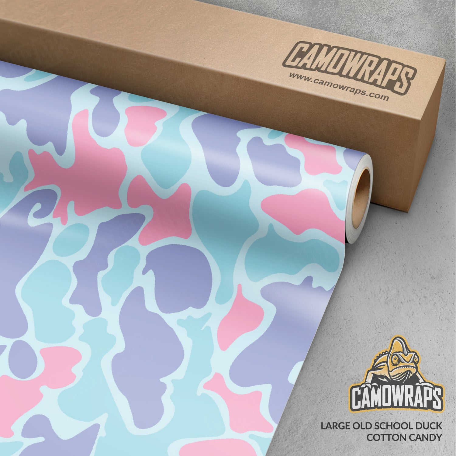 Old School Duck Cotton Candy Gun Skin Vinyl Wrap