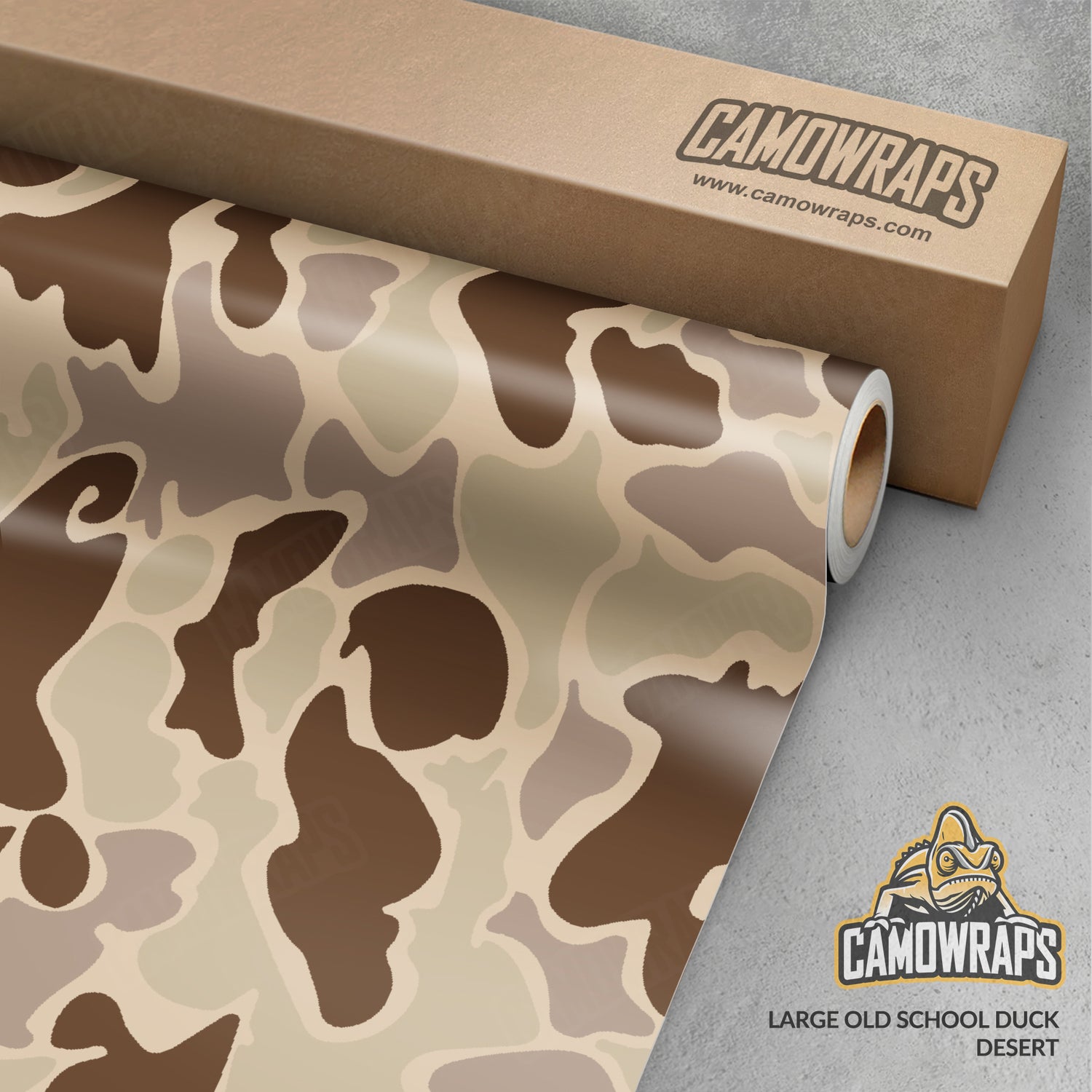 Old School Duck Desert Gun Skin Vinyl Wrap
