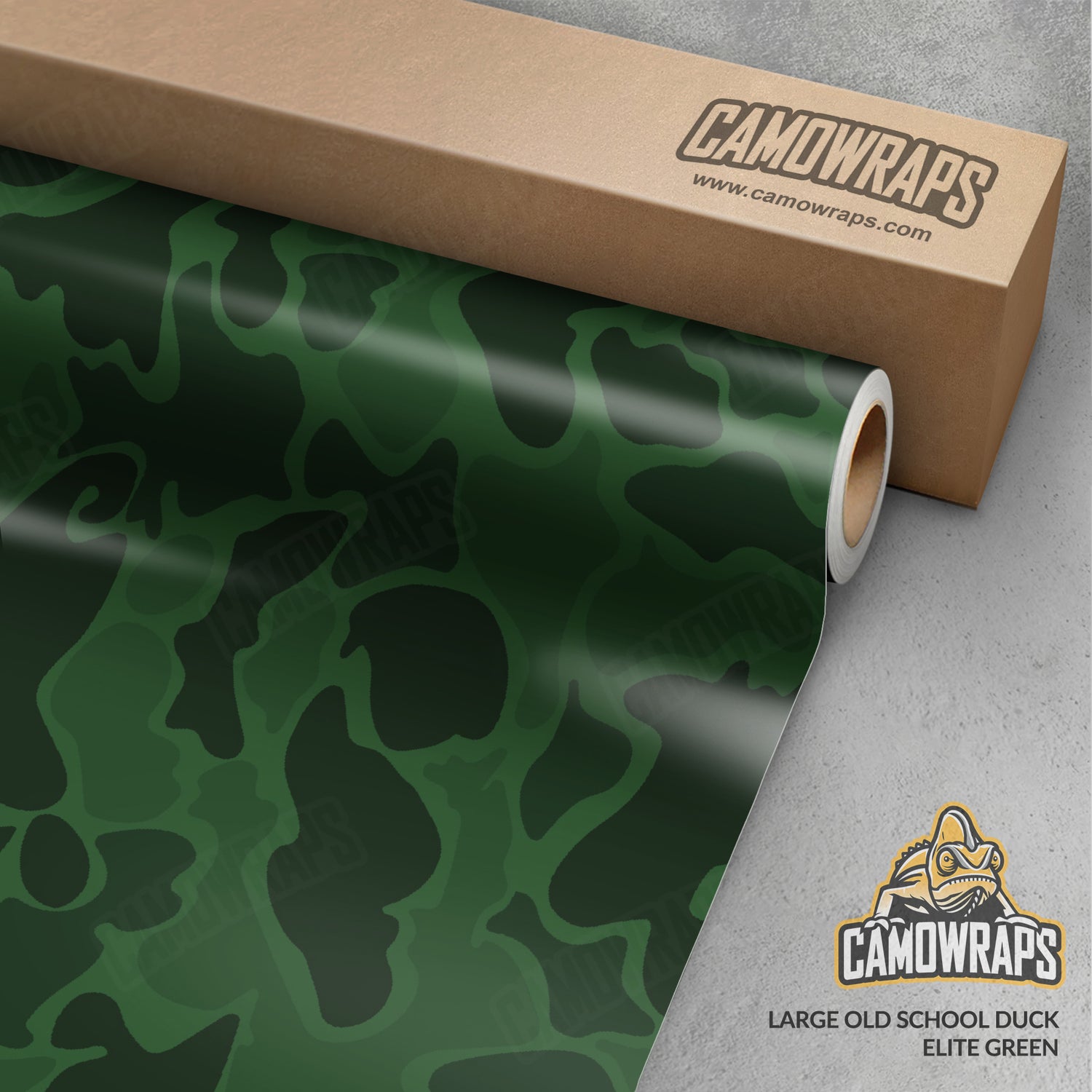 Old School Duck Elite Green Gun Skin Vinyl Wrap