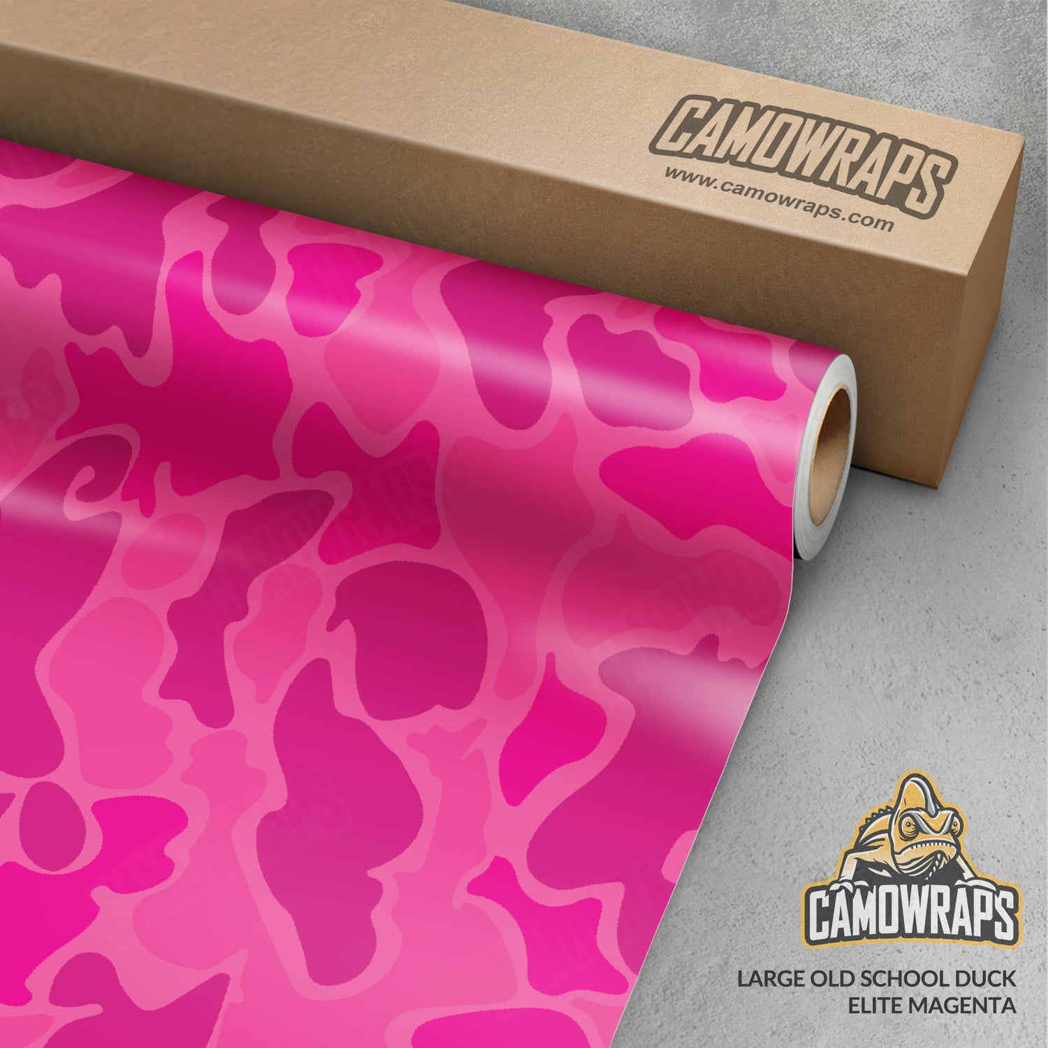 Old School Duck Elite Magenta Gun Skin Vinyl Wrap
