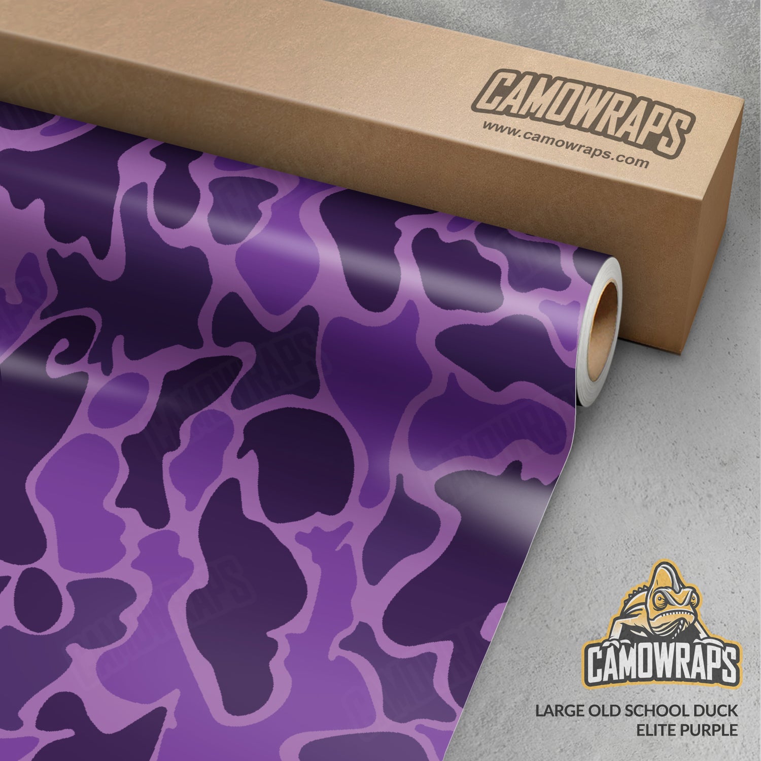 Old School Duck Elite Purple Gun Skin Vinyl Wrap