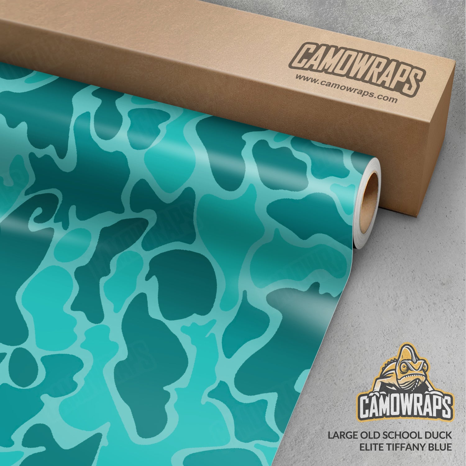 Old School Duck Elite Tiffany Blue Gun Skin Vinyl Wrap