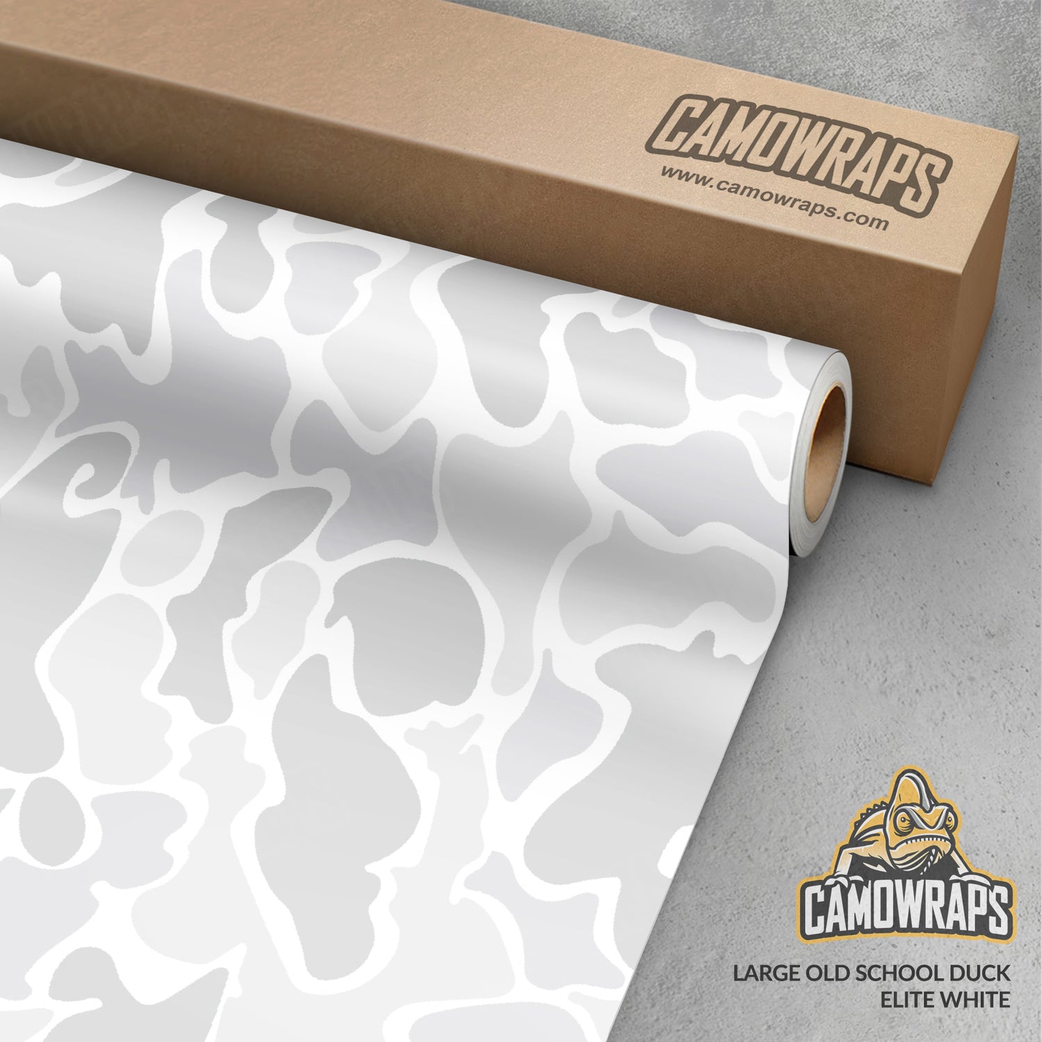 Old School Duck Elite White Gun Skin Vinyl Wrap