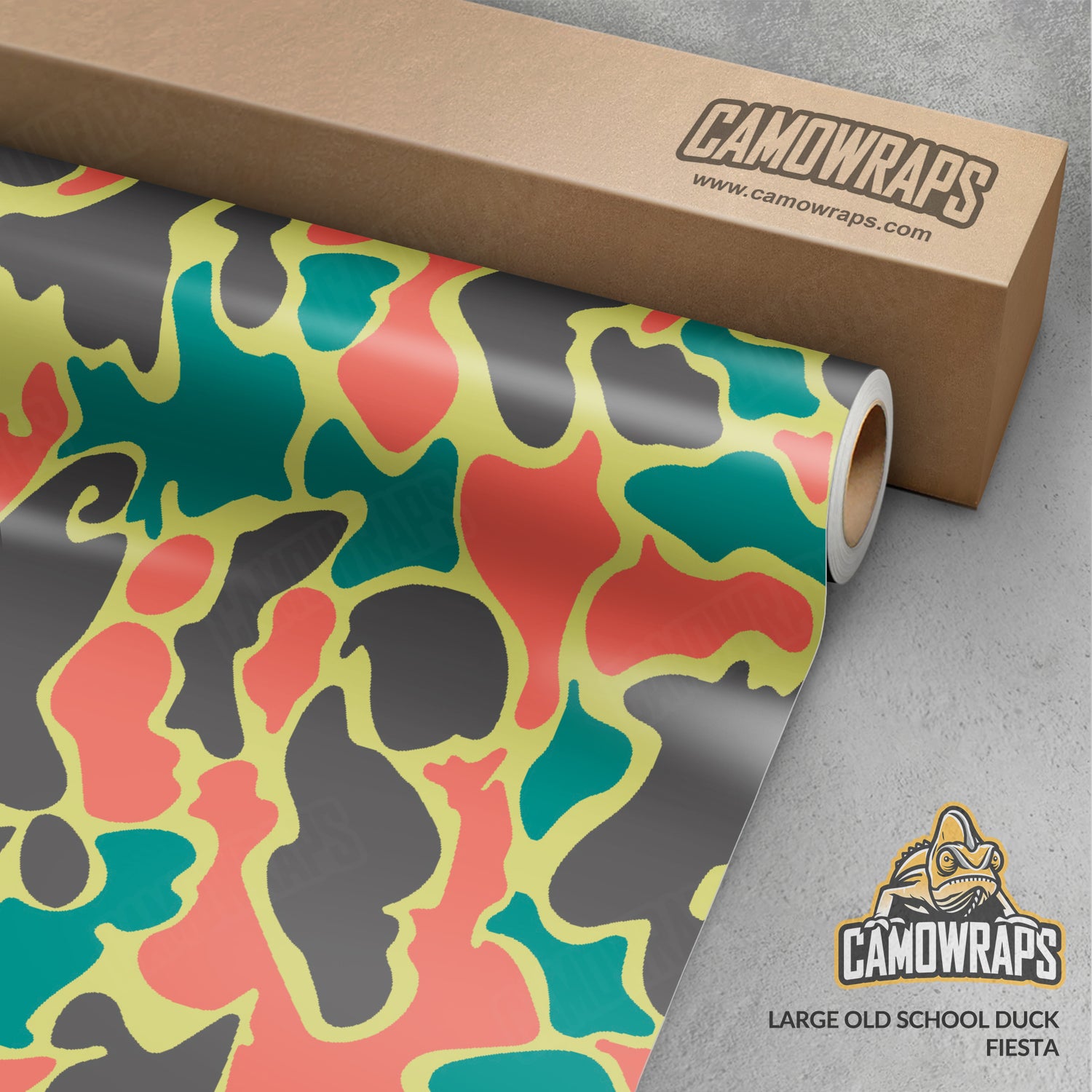 Old School Duck Fiesta Gun Skin Vinyl Wrap