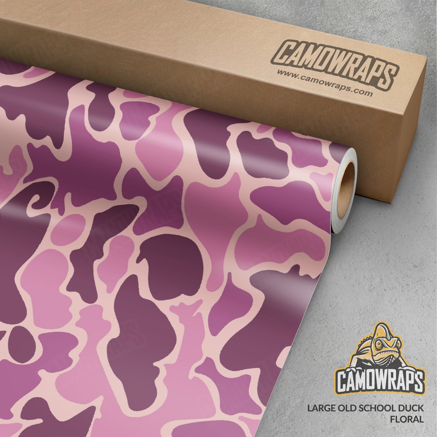 Old School Duck Floral Gun Skin Vinyl Wrap