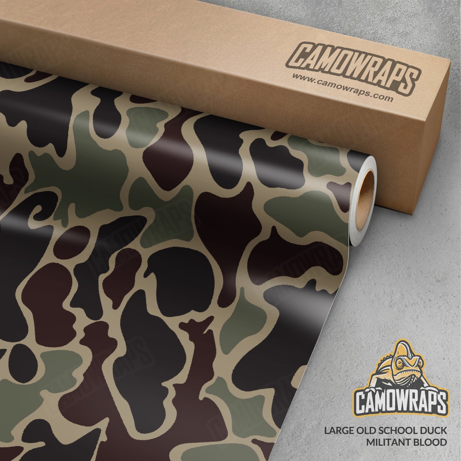 Old School Duck Militant Blood Gun Skin Vinyl Wrap
