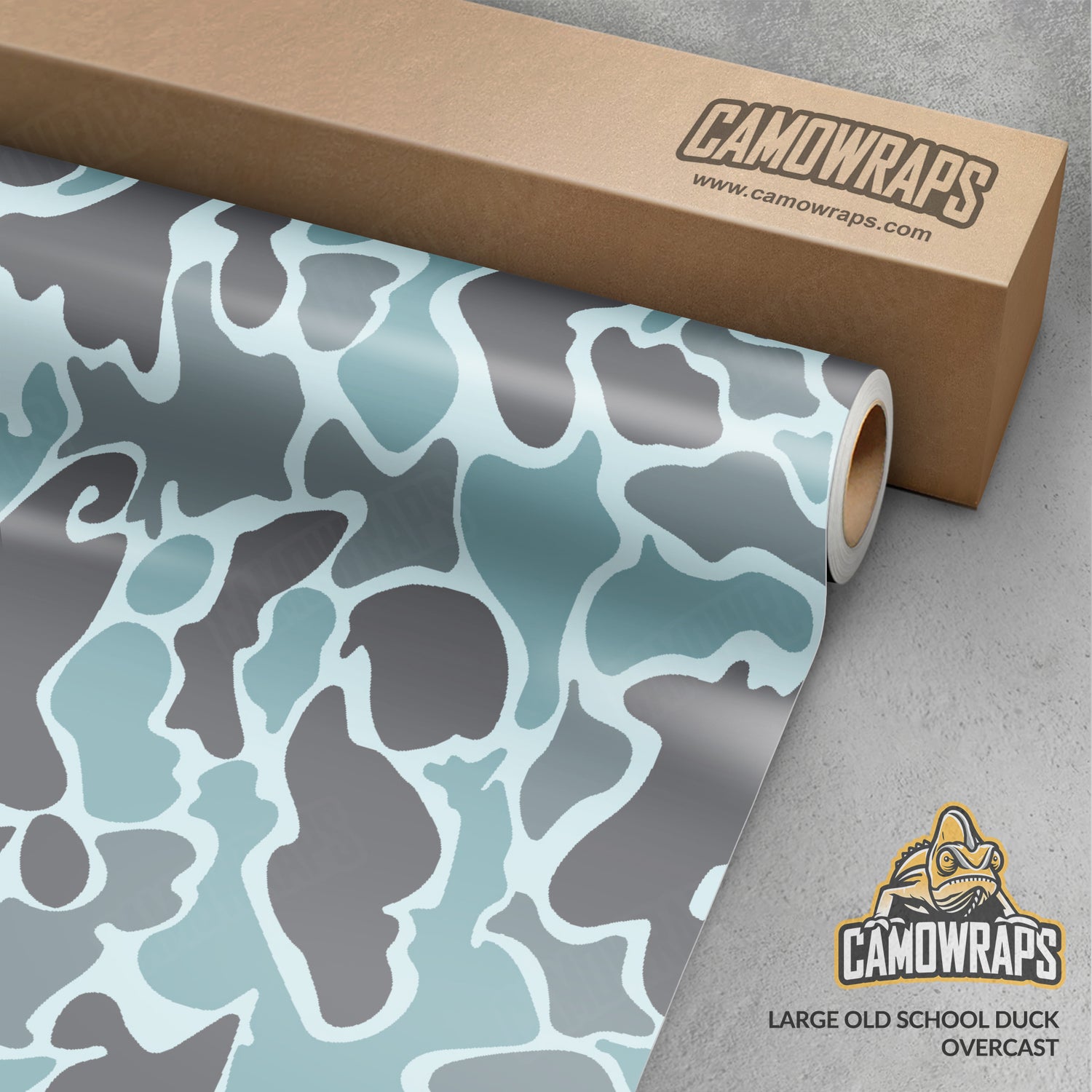 Old School Duck Overcast Gun Skin Vinyl Wrap