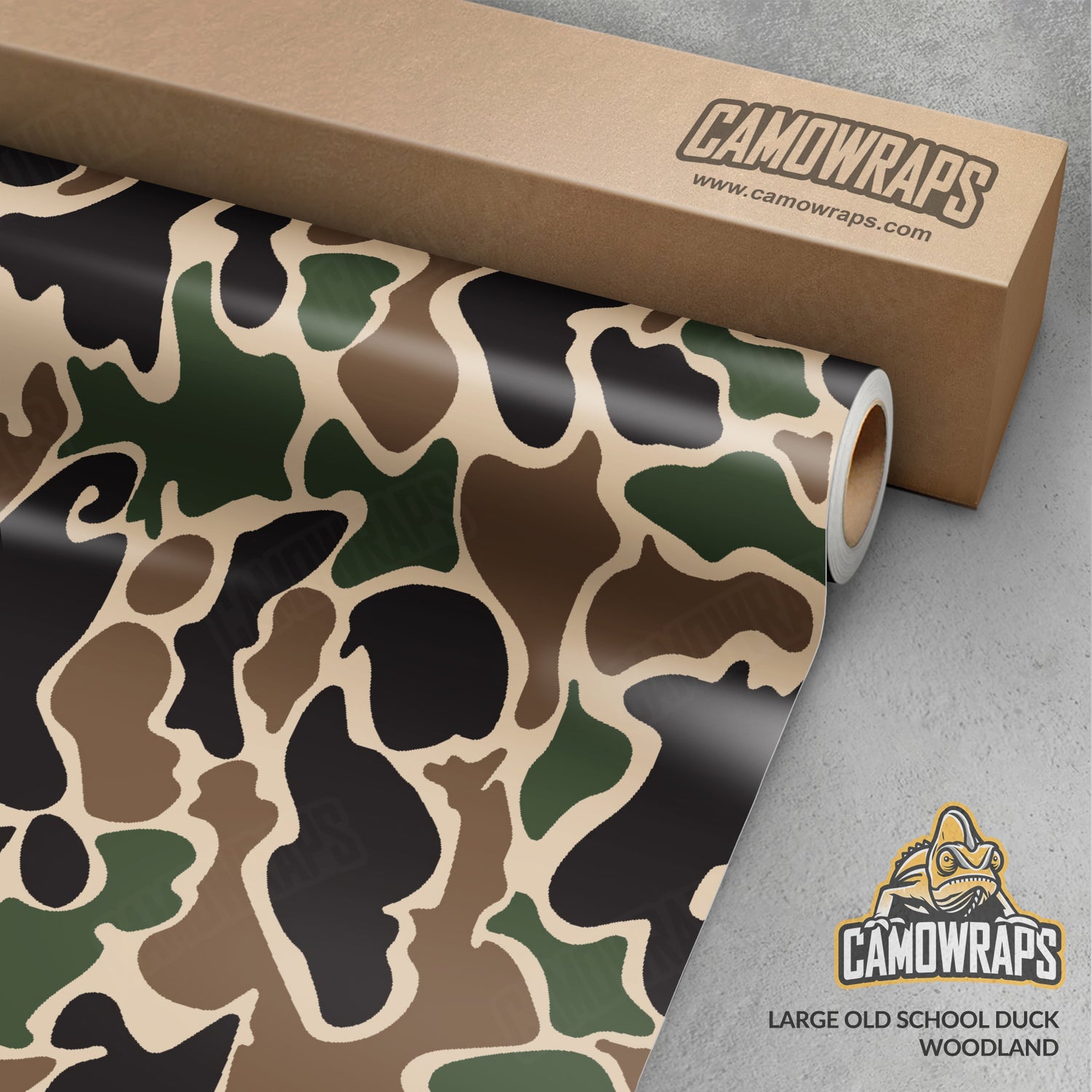 Old School Duck Woodland Gun Skin Vinyl Wrap