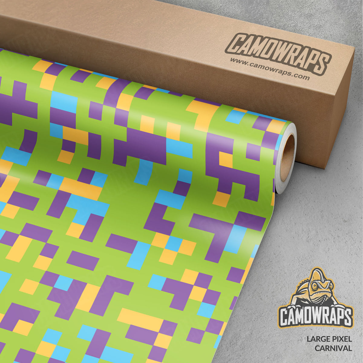 Pixel Carnival Gun Skin Vinyl Wrap
