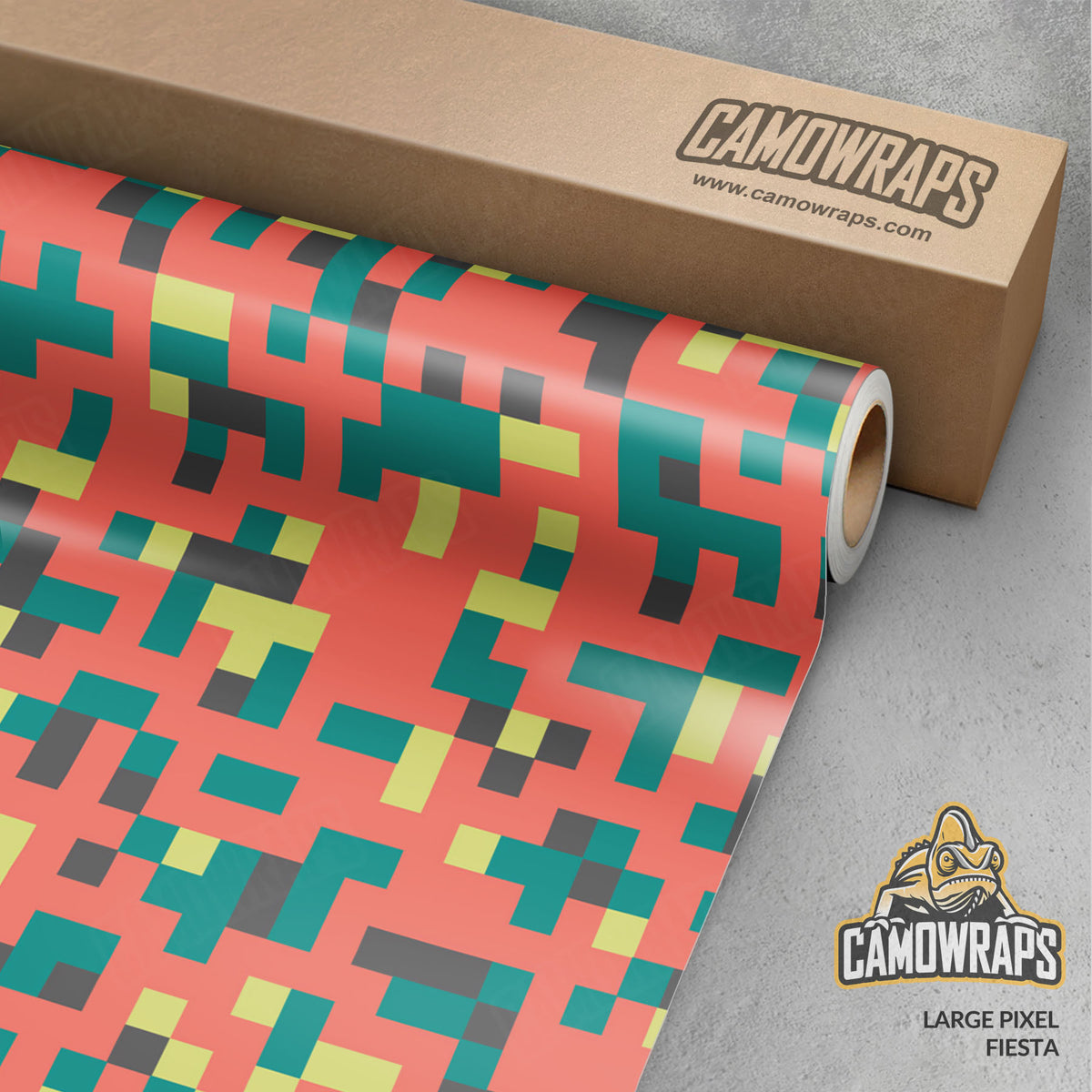 Pixel Fiesta Gun Skin Vinyl Wrap