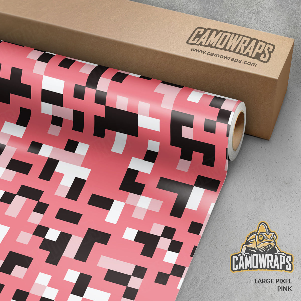 Pixel Pink Gun Skin Vinyl Wrap
