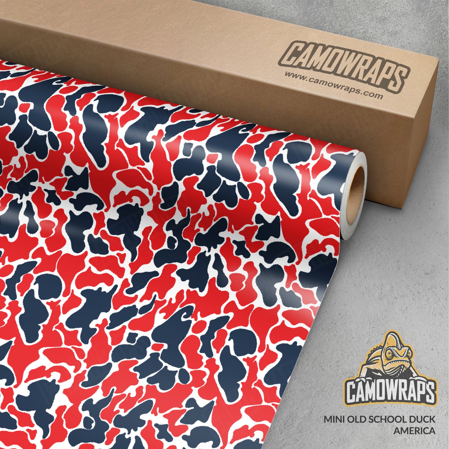 Old School Duck America Gun Skin Vinyl Wrap