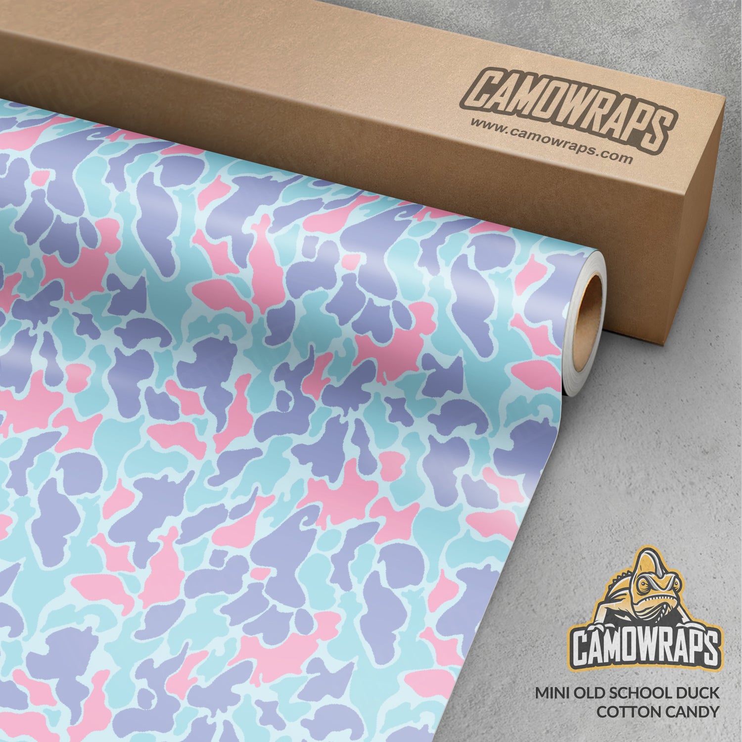 Old School Duck Cotton Candy Gun Skin Vinyl Wrap