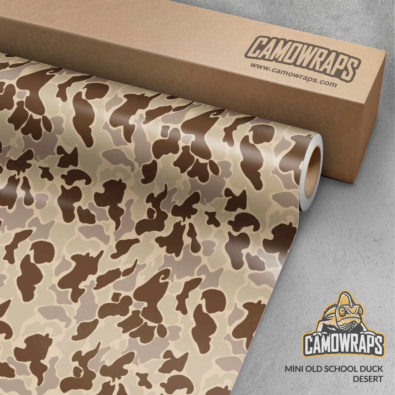 Old School Duck Desert Gun Skin Vinyl Wrap