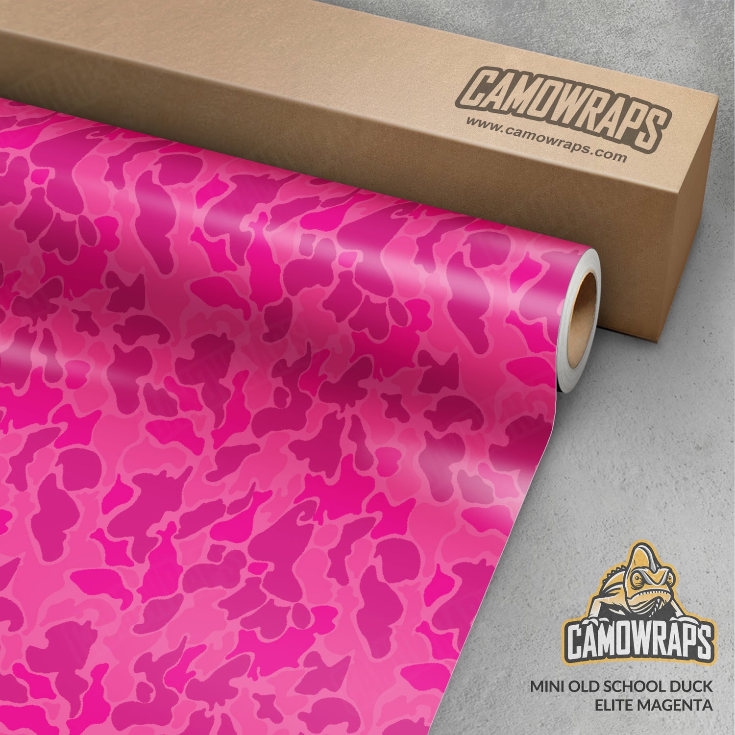 Old School Duck Elite Magenta Gun Skin Vinyl Wrap