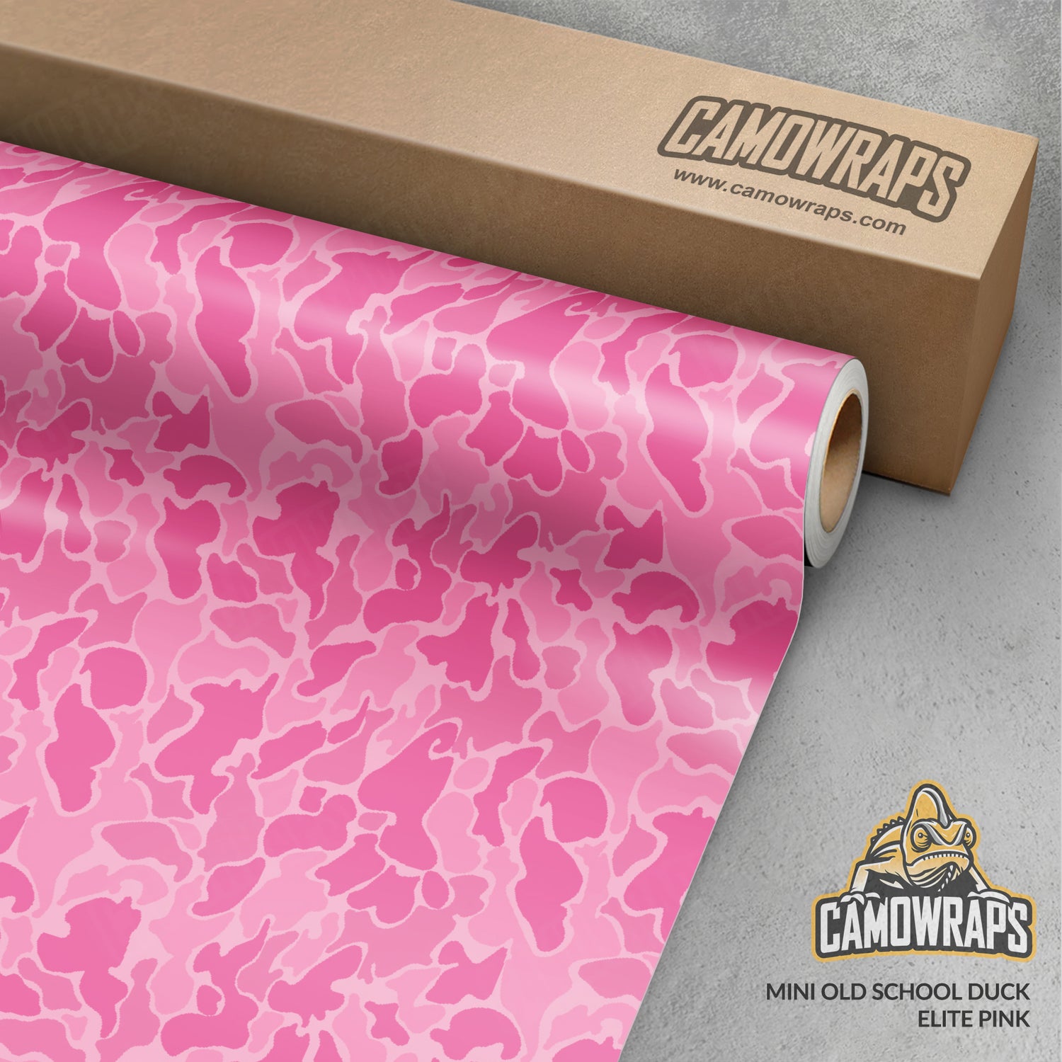 Old School Duck Elite Pink Gun Skin Vinyl Wrap