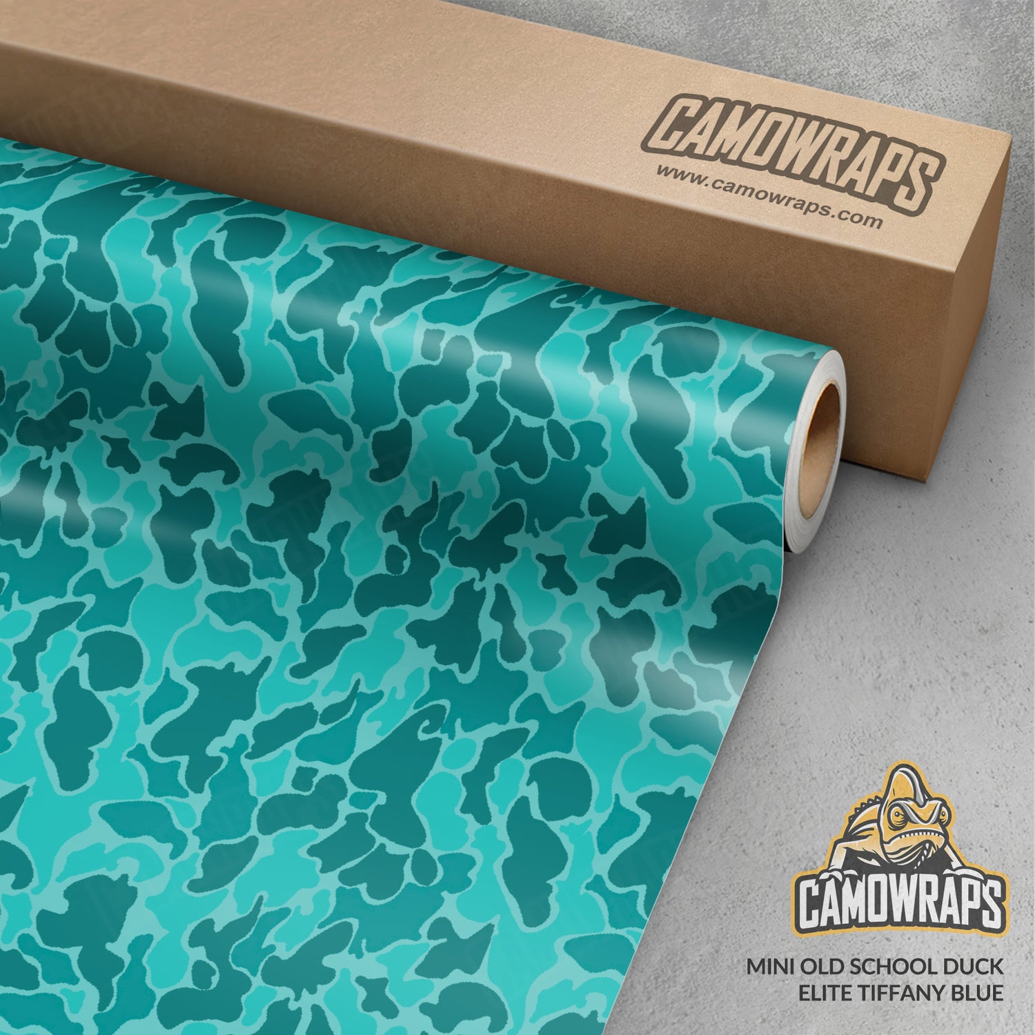 Old School Duck Elite Tiffany Blue Gun Skin Vinyl Wrap