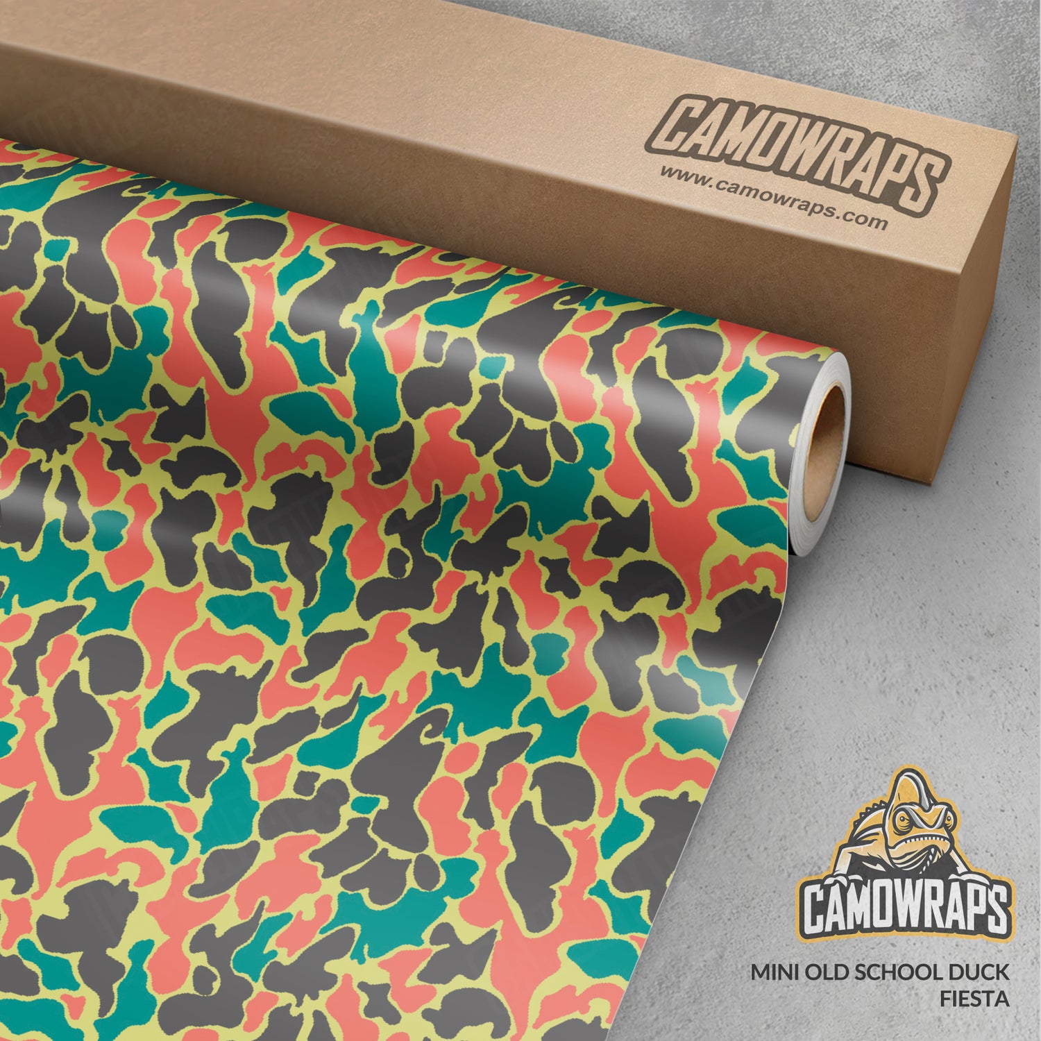 Old School Duck Fiesta Gun Skin Vinyl Wrap