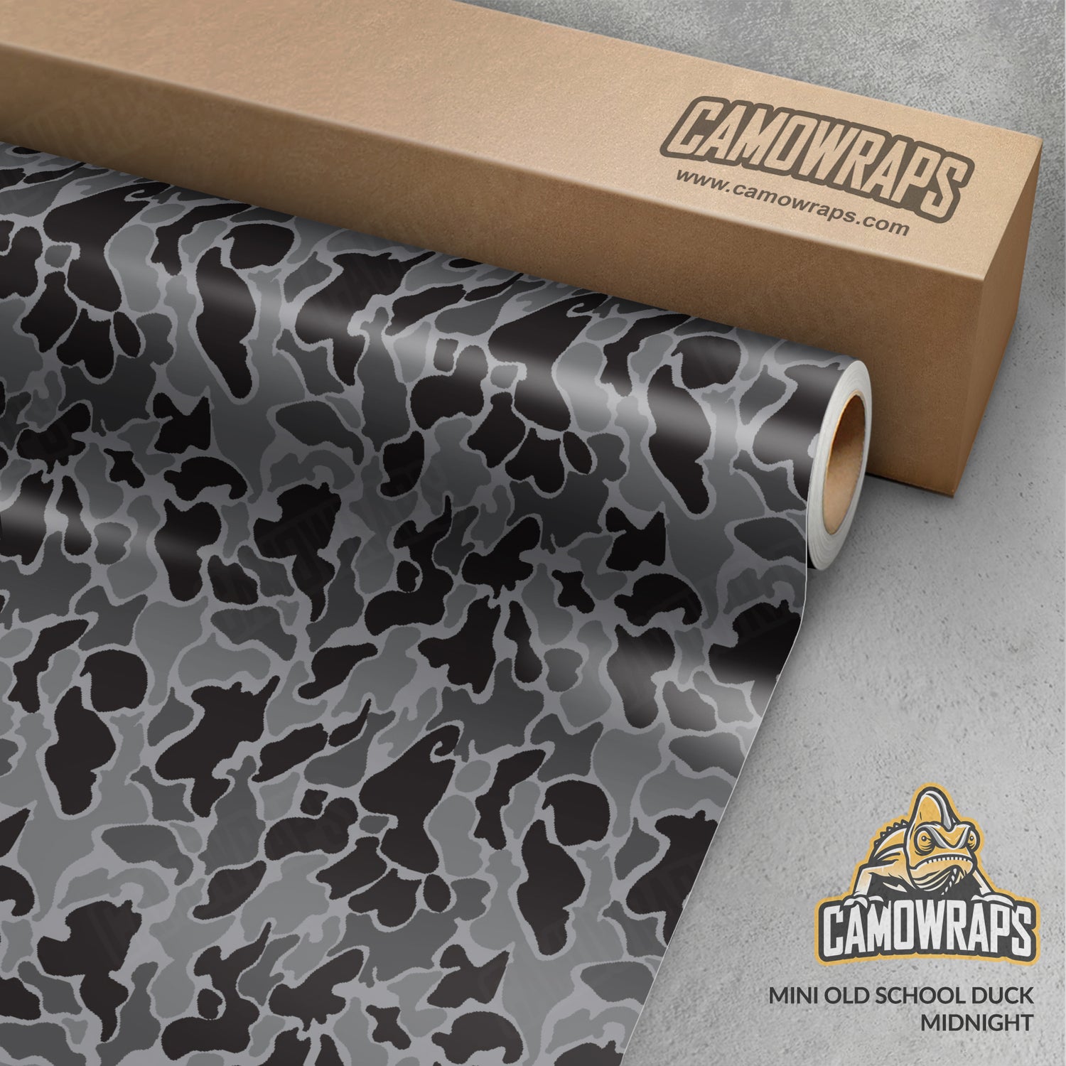 Old School Duck Midnight Gun Skin Vinyl Wrap