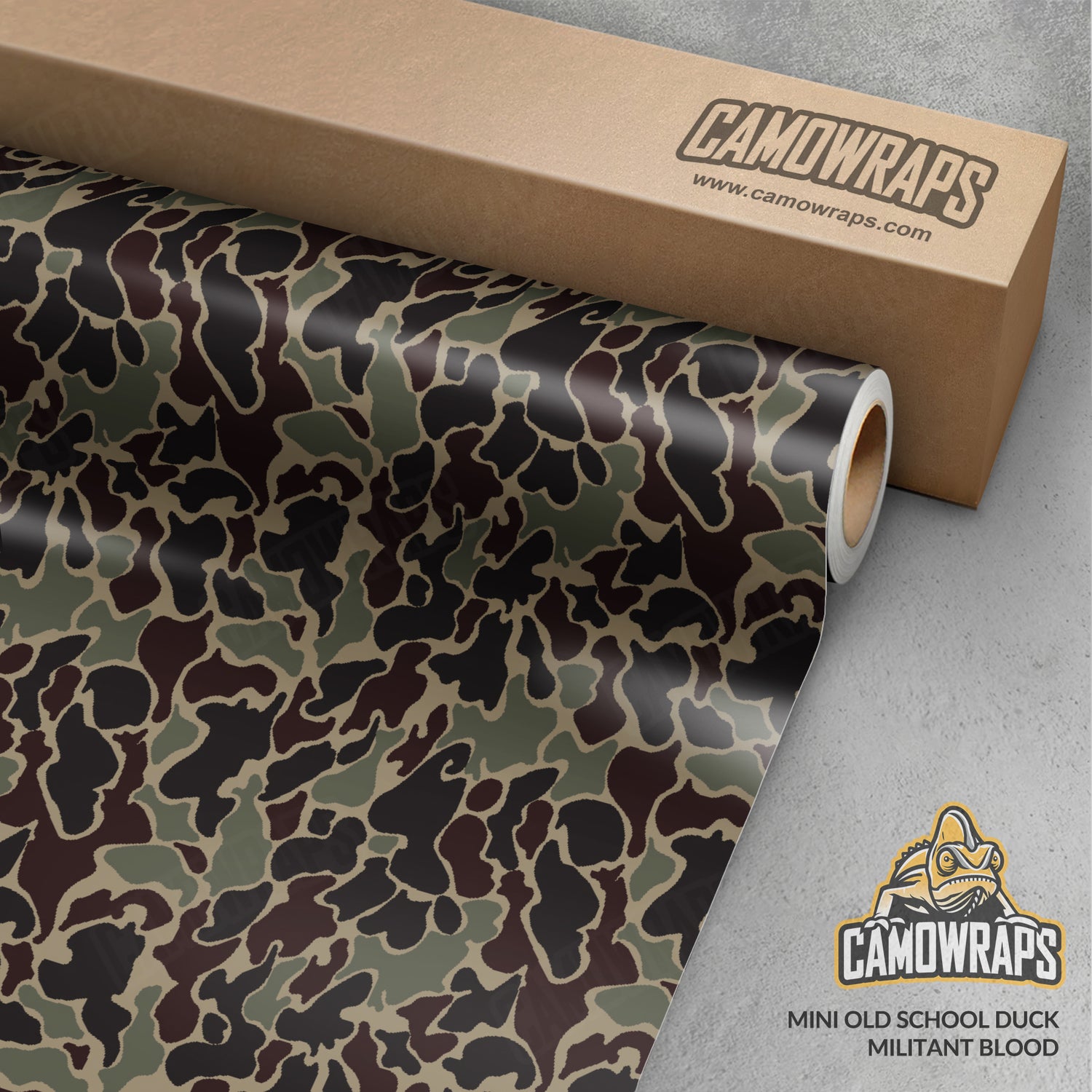 Old School Duck Militant Blood Gun Skin Vinyl Wrap