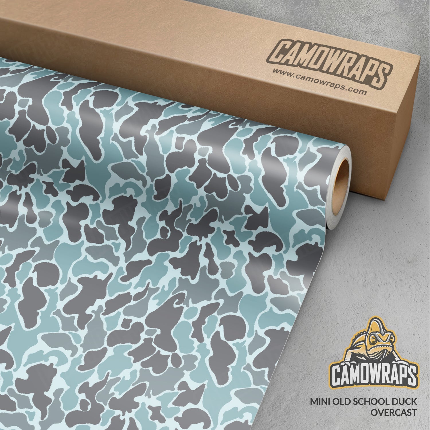 Old School Duck Overcast Gun Skin Vinyl Wrap