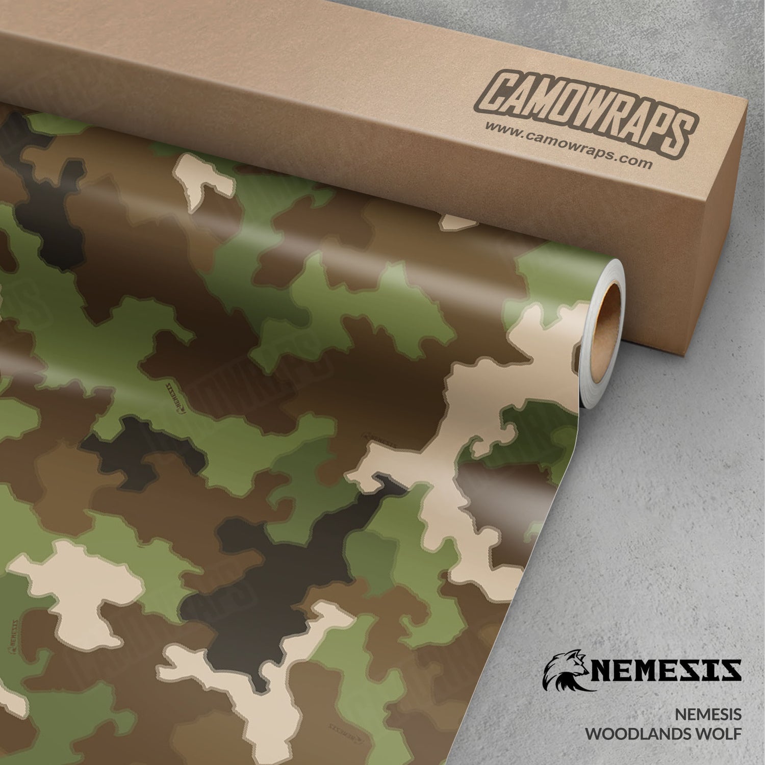 Nemesis Camo Vinyl Wraps