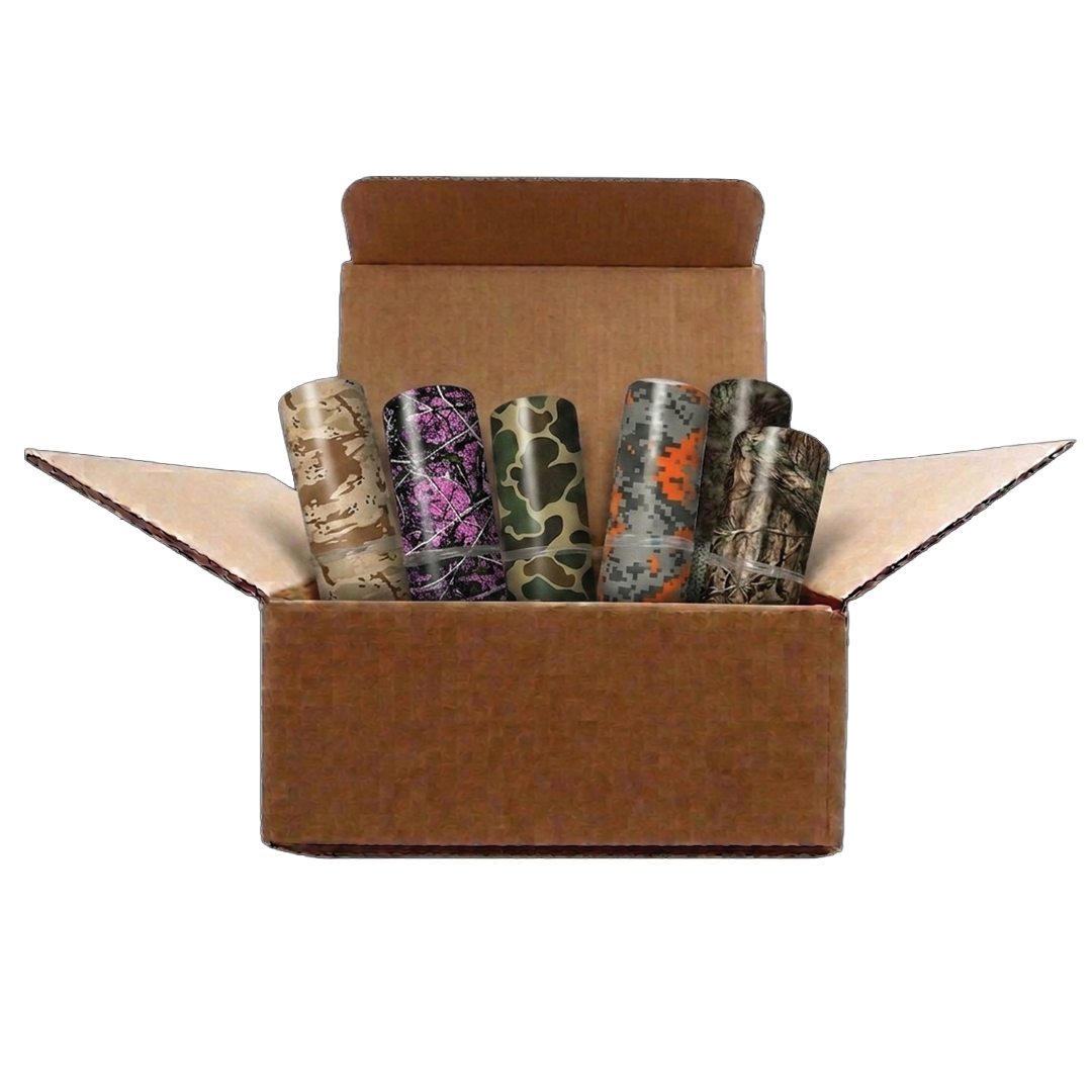 Assorted Vinyl Wrap Craft & Project Scrap Box