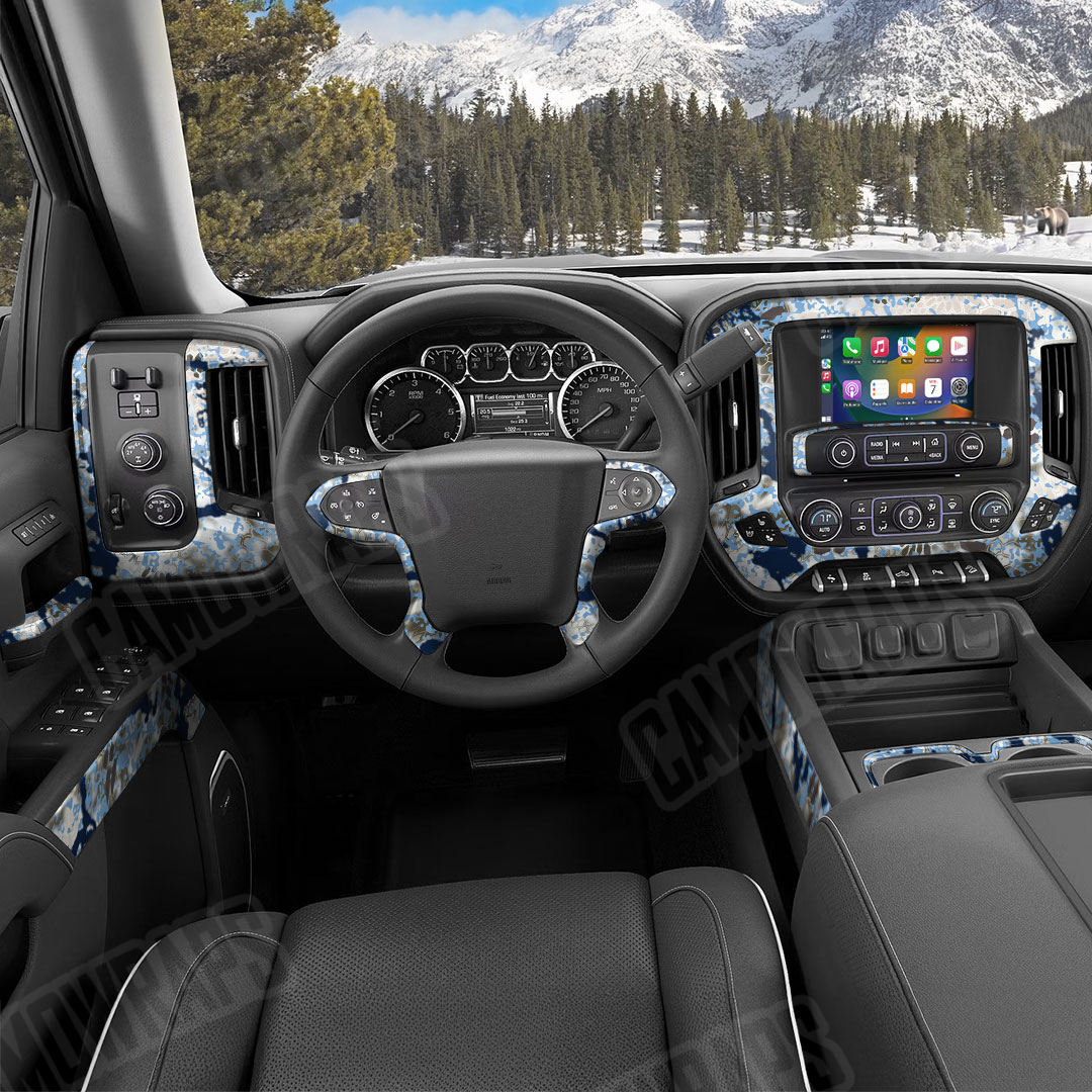 Kryptek Obskura Signa Camo Car Interior Skin