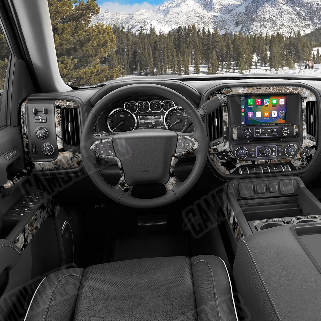 Kryptek Obskura Skyfall Camo Car Interior Skin