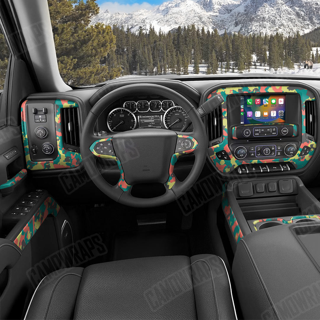 Cumulus Fiesta Camo Car Interior Skin