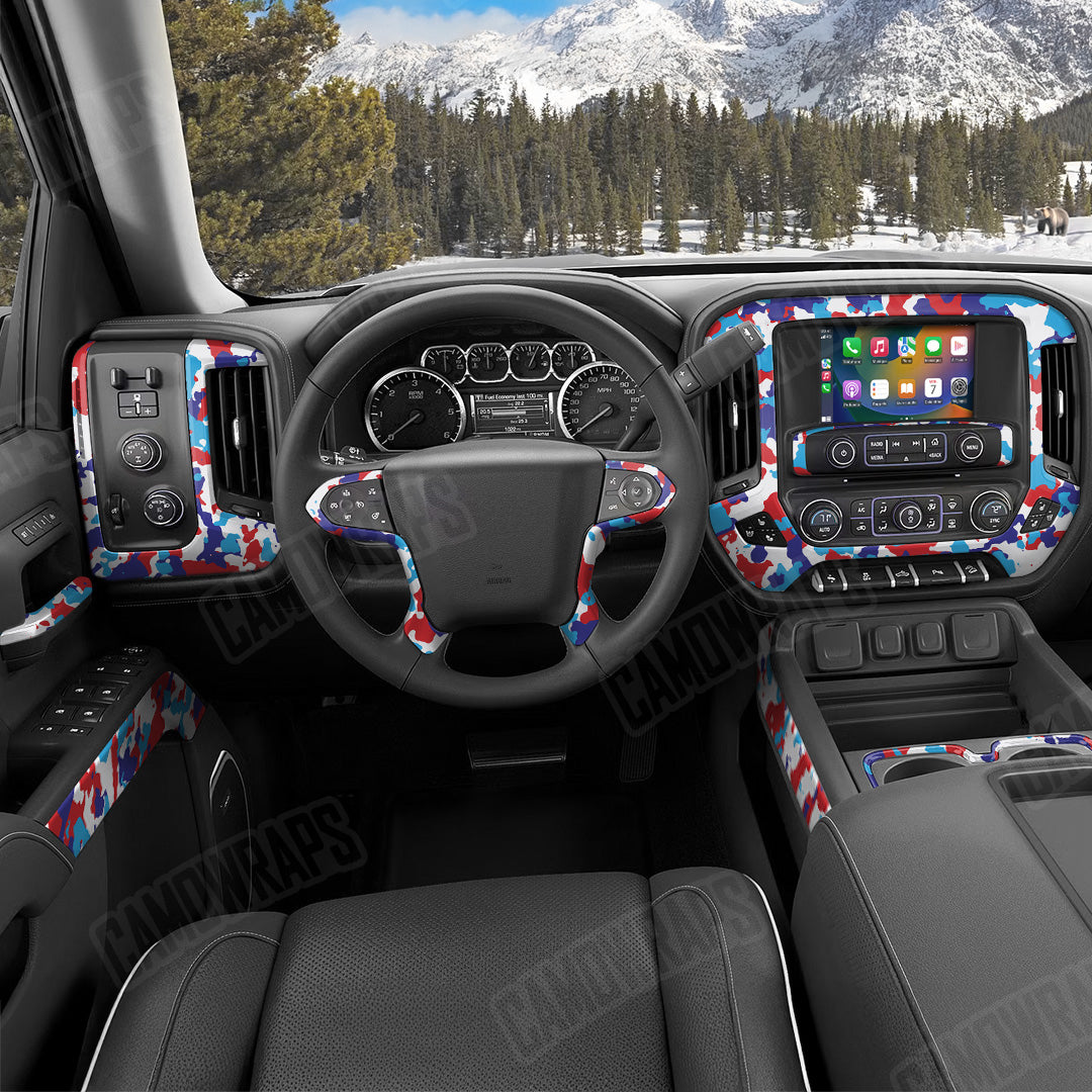 Cumulus M-Series Camo Car Interior Skin