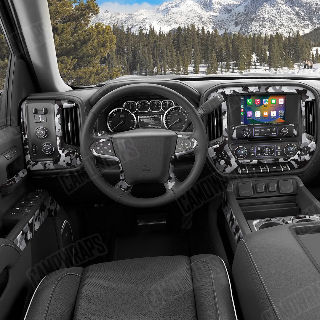 Cumulus Urban Night Camo Car Interior Skin