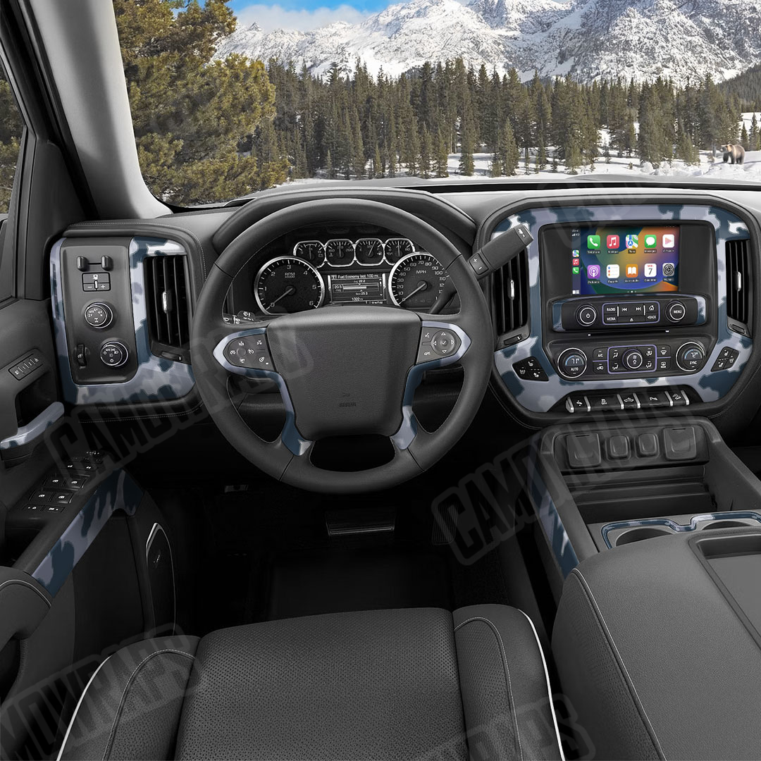 Nemesis Night Ops Camo Car Interior Skin
