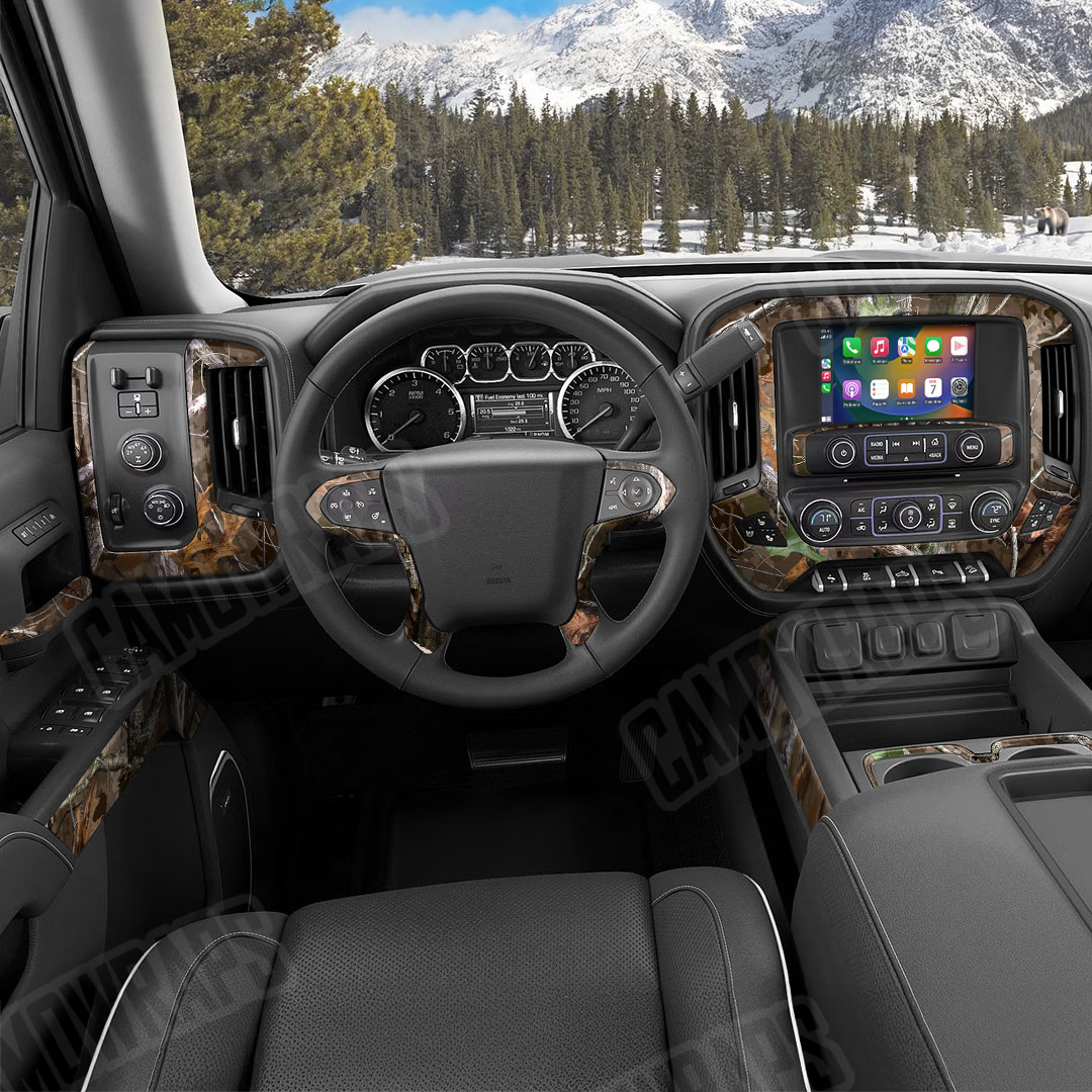 Next Wyld Camo Car Interior Skin